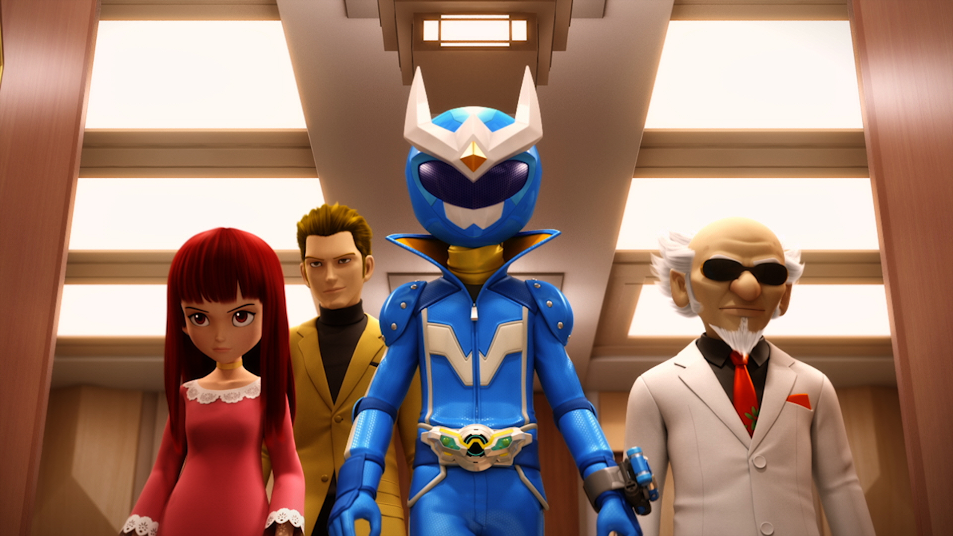 Photos Added new image for the Korean animated movie 'Power Battle Watchcar: The Counterattack of Watch Mask' HanCinema