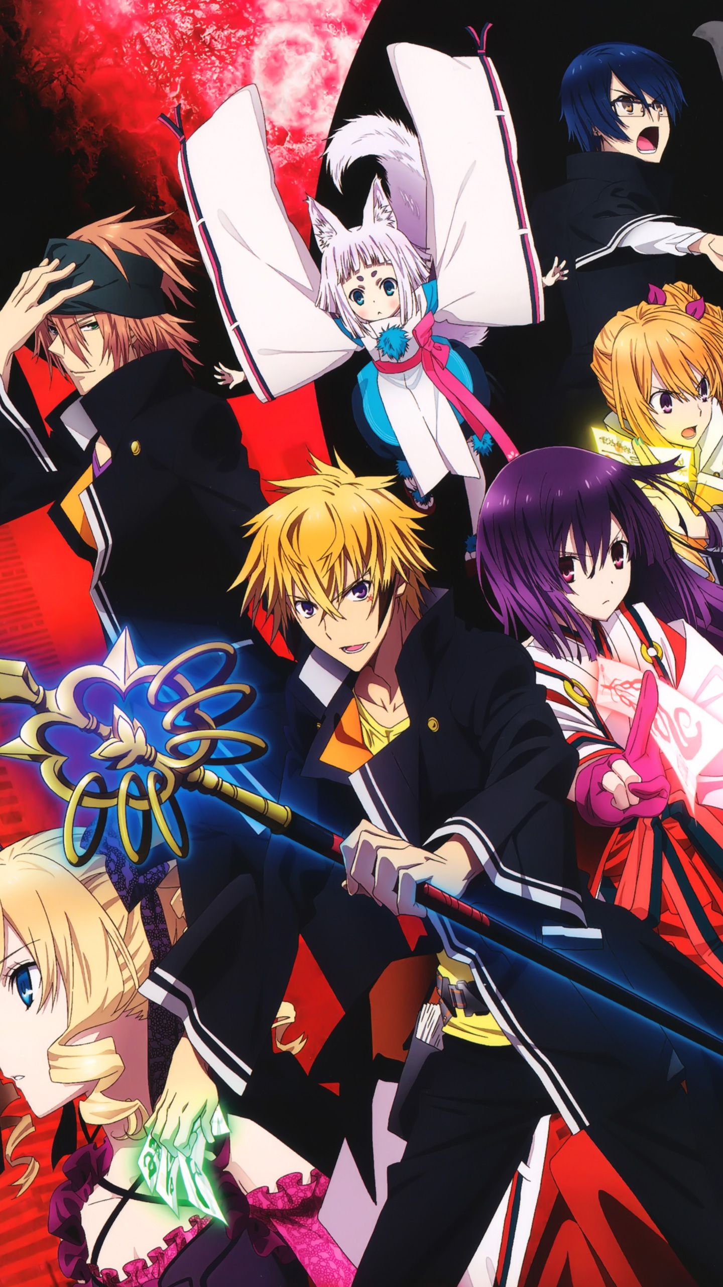 Download Tokyo Ravens Character Panels Wallpaper