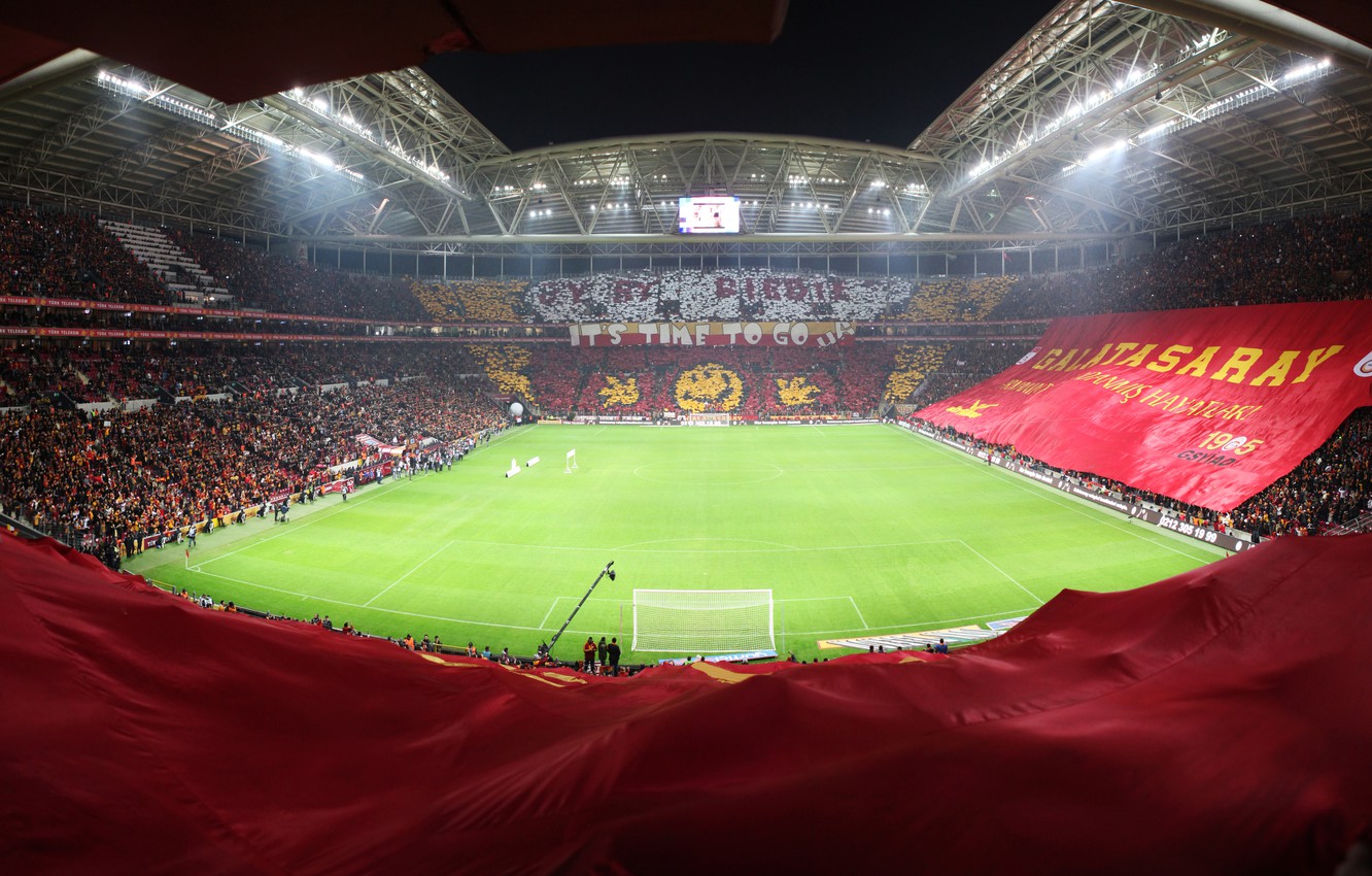 Wallpaper Turkey, stadium, Galatasaray, Galatasaray, turk telekom, Turk Telekom Arena, banners image for desktop, section спорт