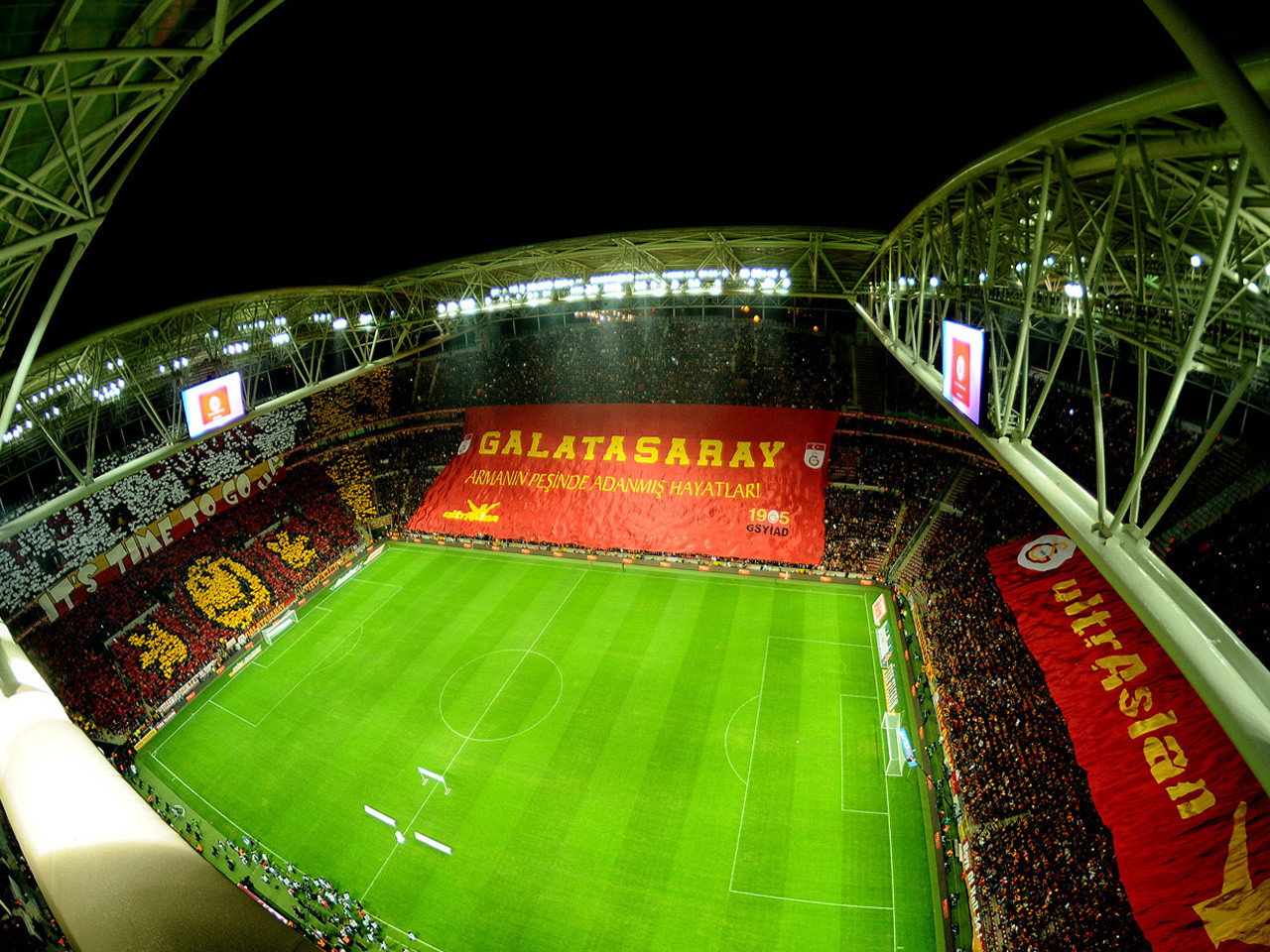 Turk Telekom Arena Hell HD Wallpaper
