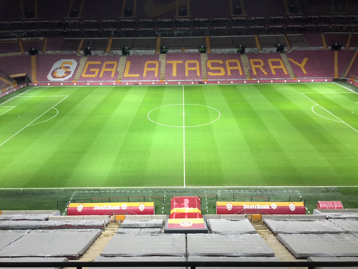 SIS Pitches recently installed #SISGrass hybrid technology at the Turk Telekom Stadium, home of in less than 7 days!
