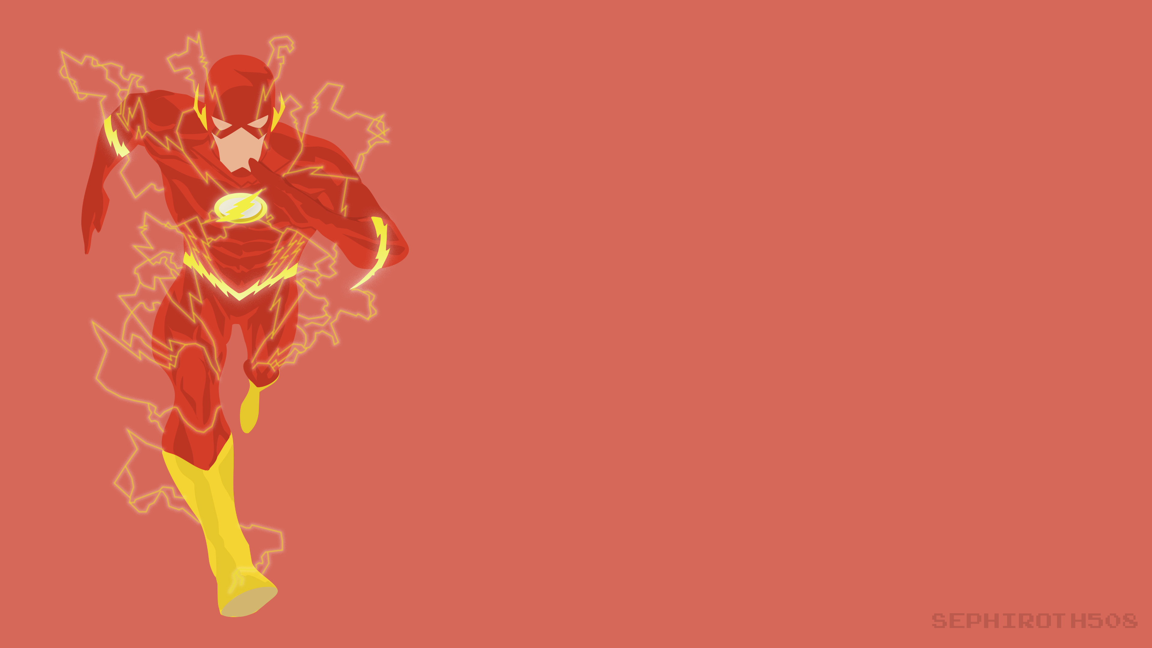 Wallpaper 4k Flash Minimalism 4k Wallpaper