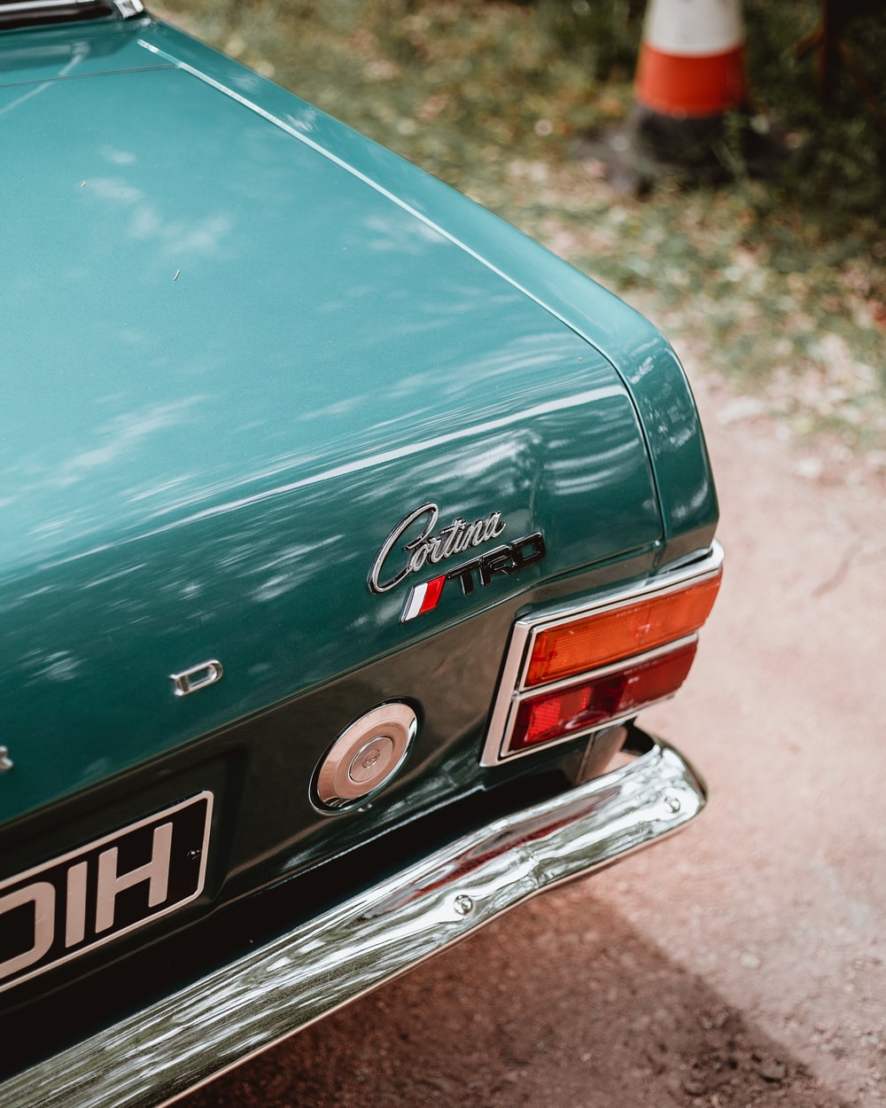teal Ford Cortina photo