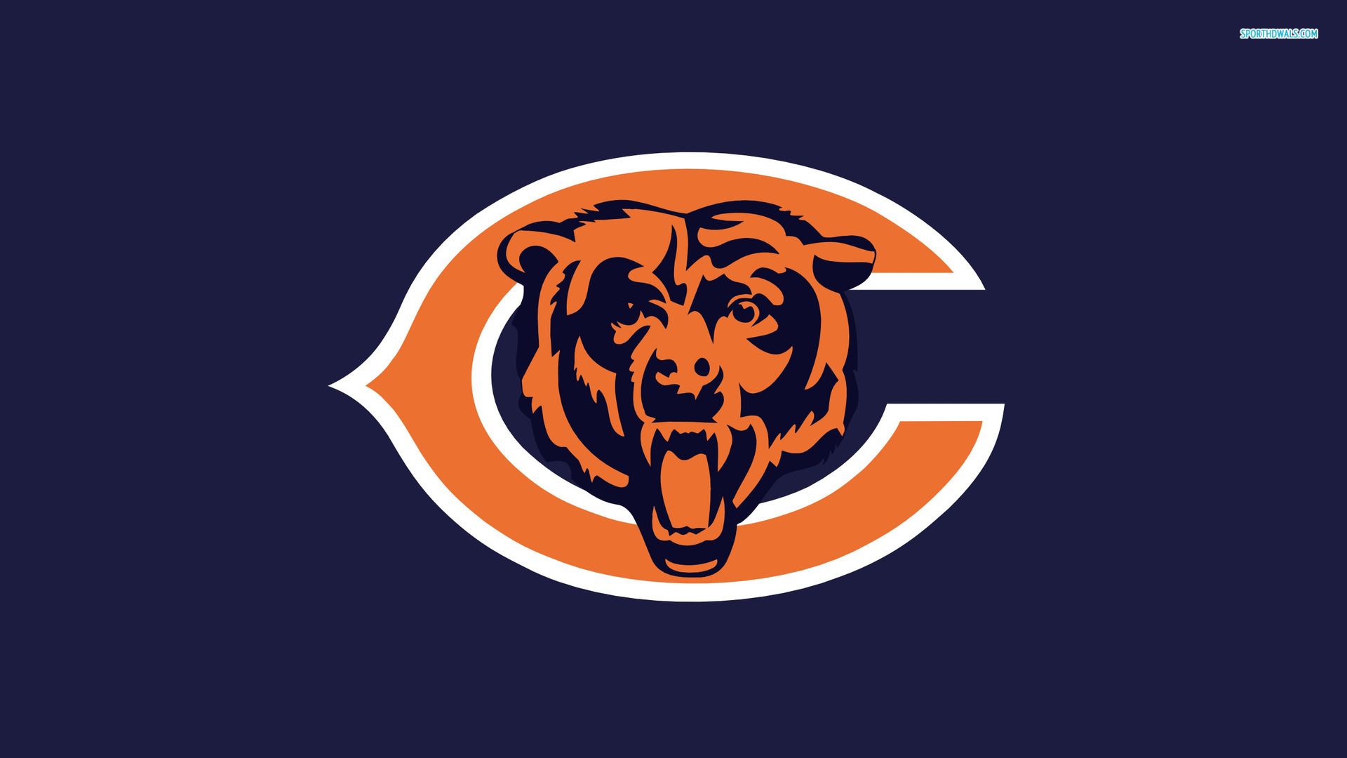 chicago bears logo wallpaper
