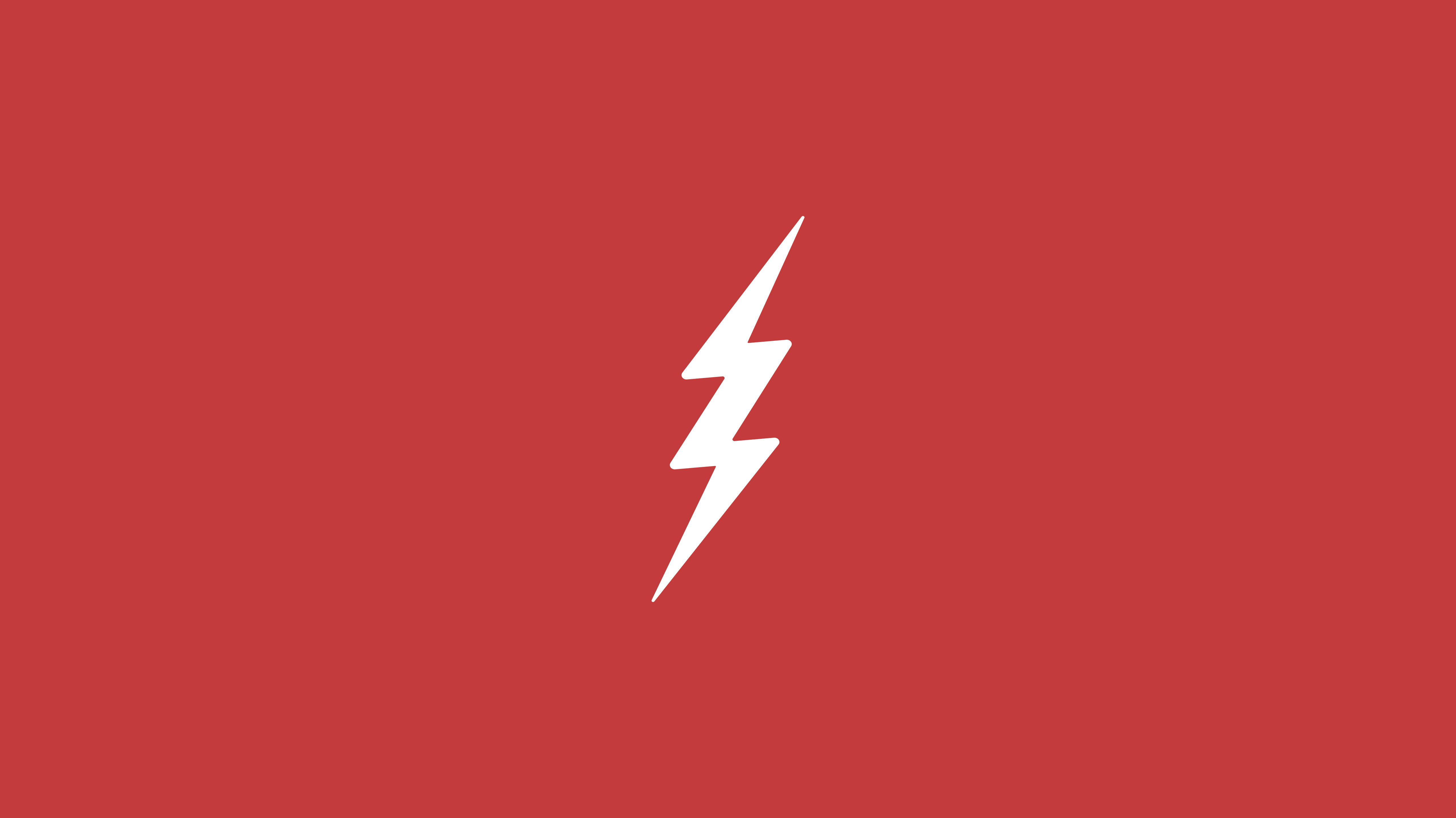 the flash, flash, minimalism, logo, 5k