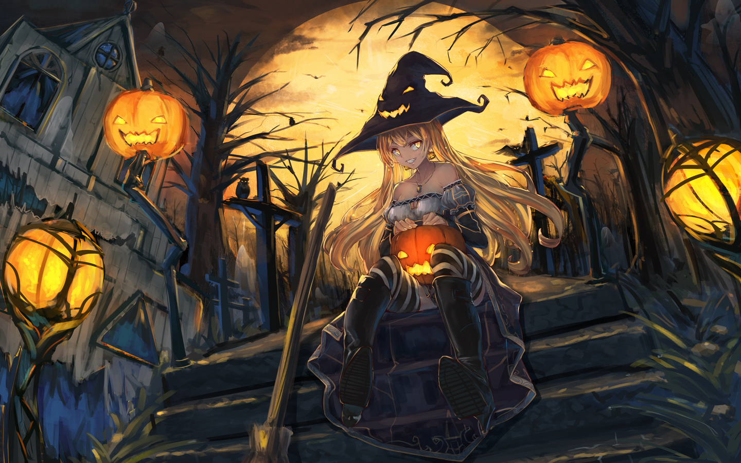 Witch halloween стим фото 16