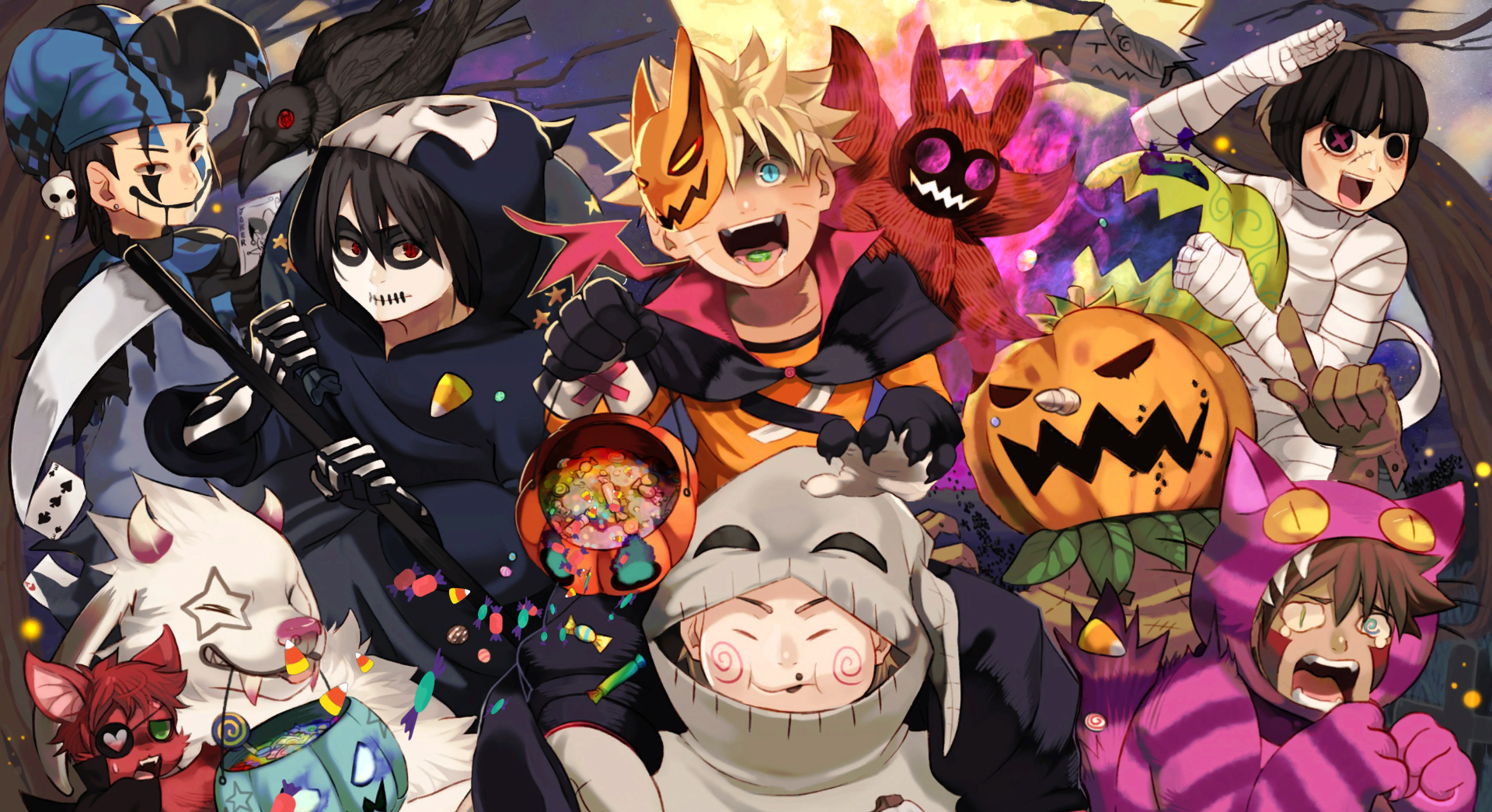 Narutos Halloween Party 2K