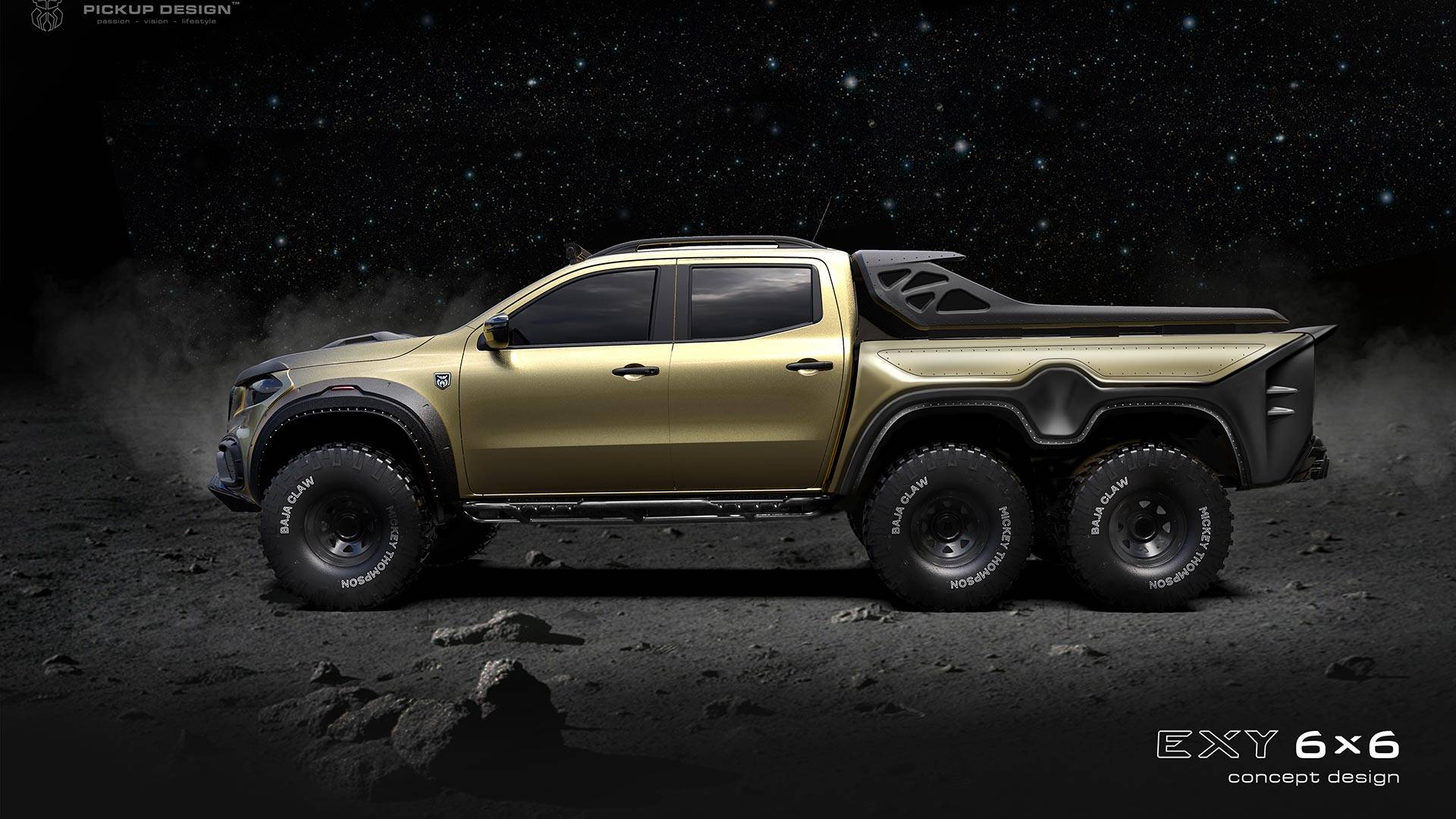 Mercedes X Class 6X6 From Carlex Will Be A Gnarly, Off Road Rig