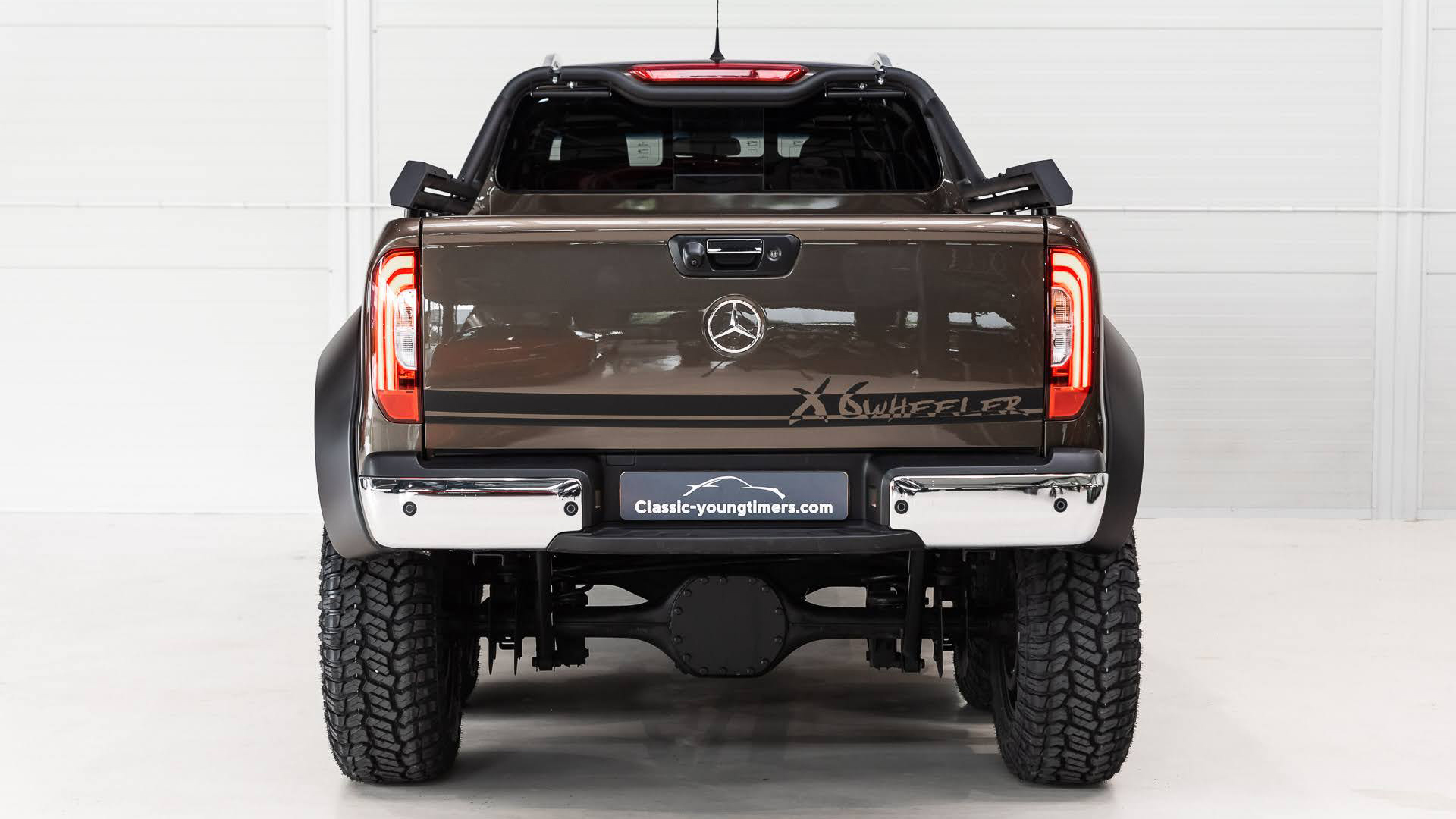 Get A Look At This Six Wheeled Mercedes X Class