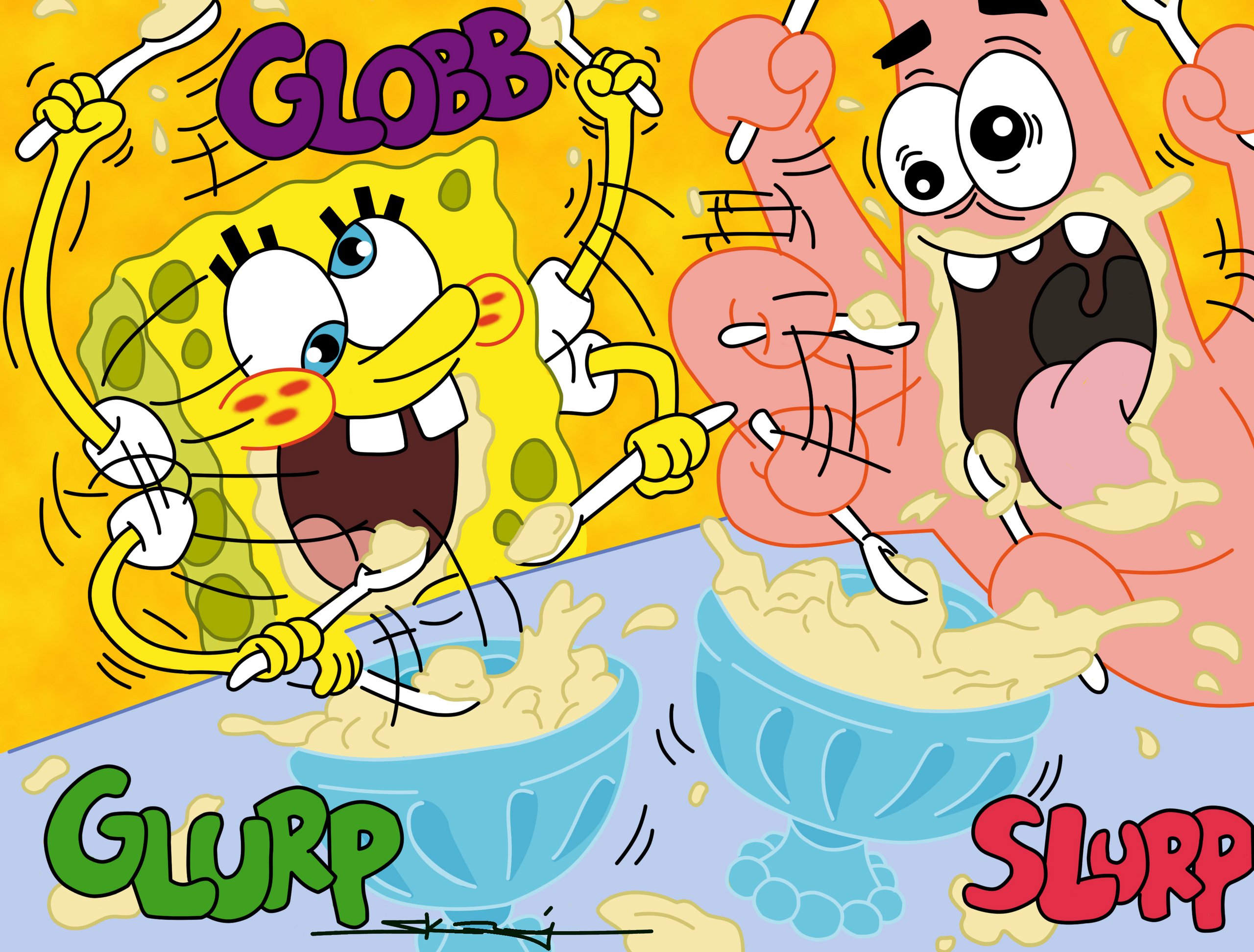 Spongebob Squarepants t wallpaperx1944