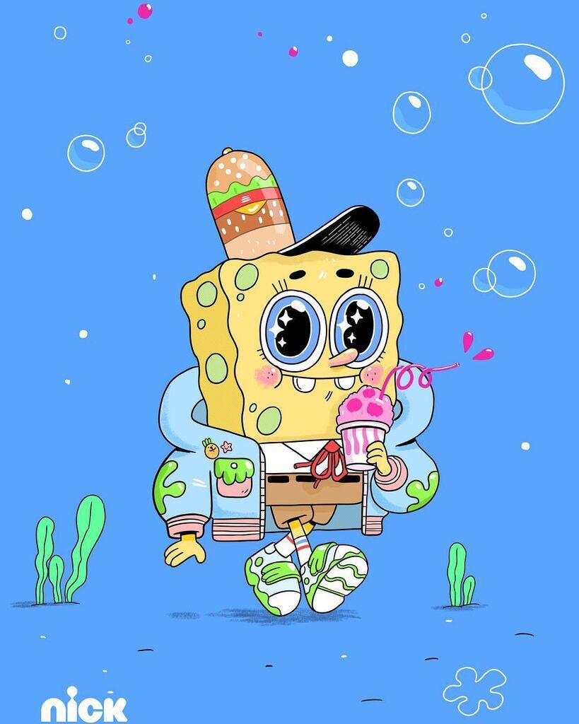 Cartoon Donut Wallpaper