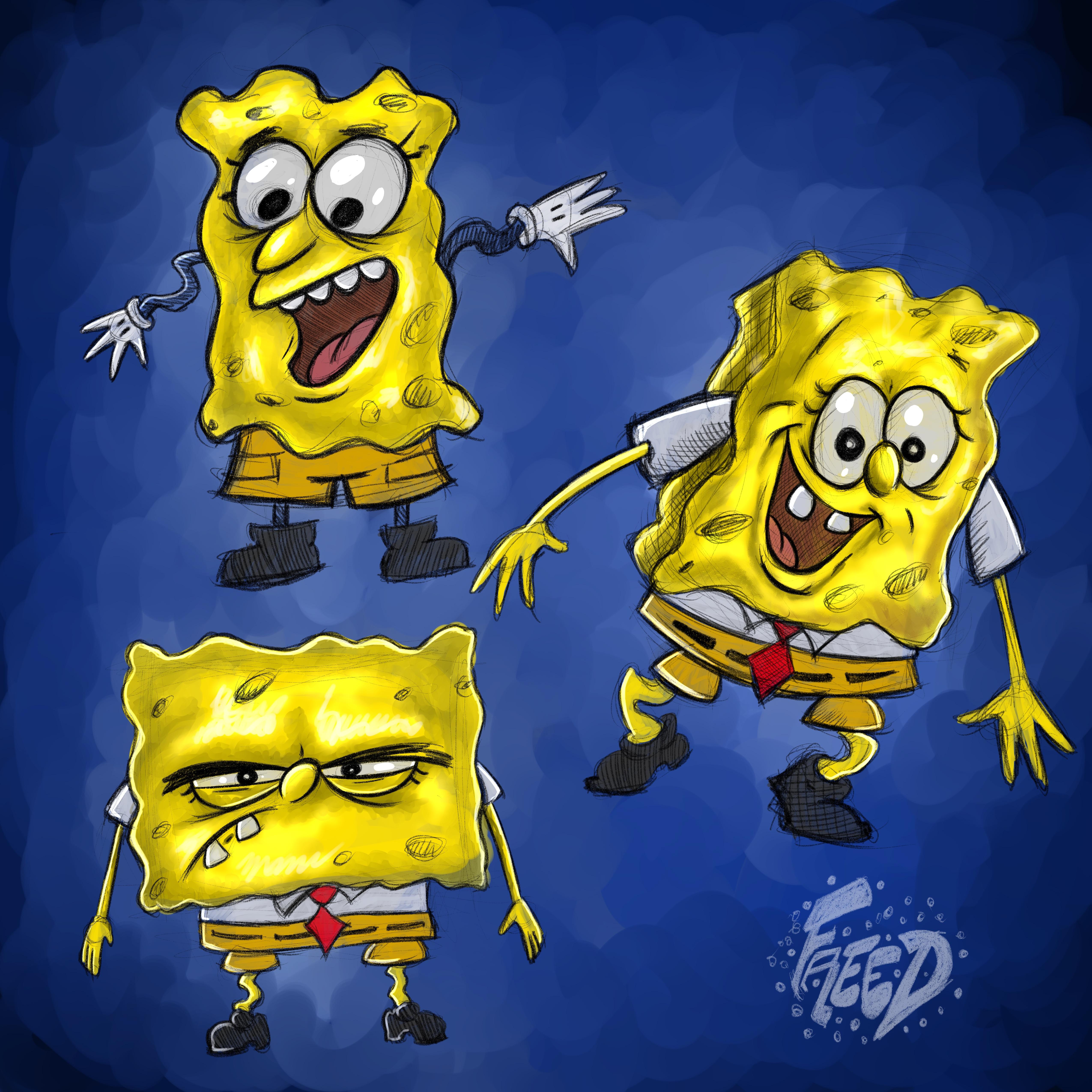 Spongebob Concept Art Fan Art I Made: Fanart