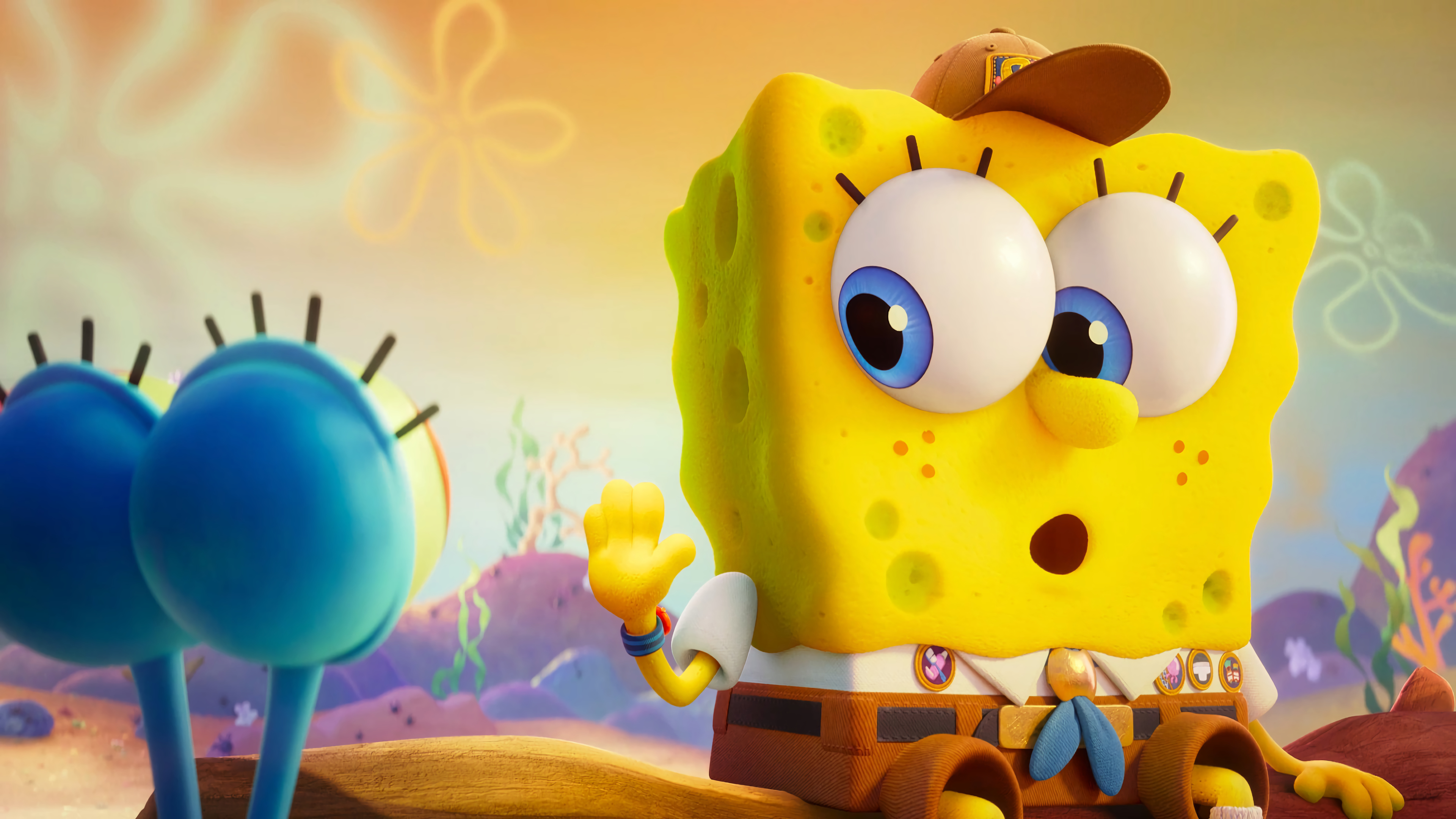 Gary and SpongeBob in Sponge on the Run Wallpaper 4k Ultra HD