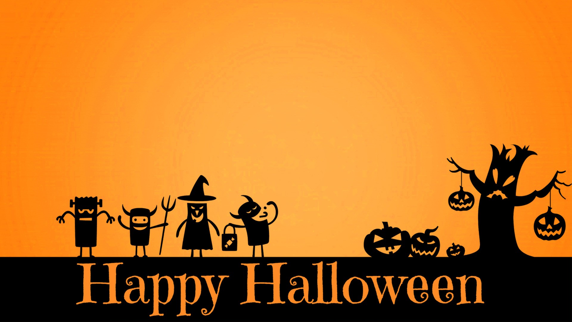 Happy Halloween Background HD Wallpaper 34816