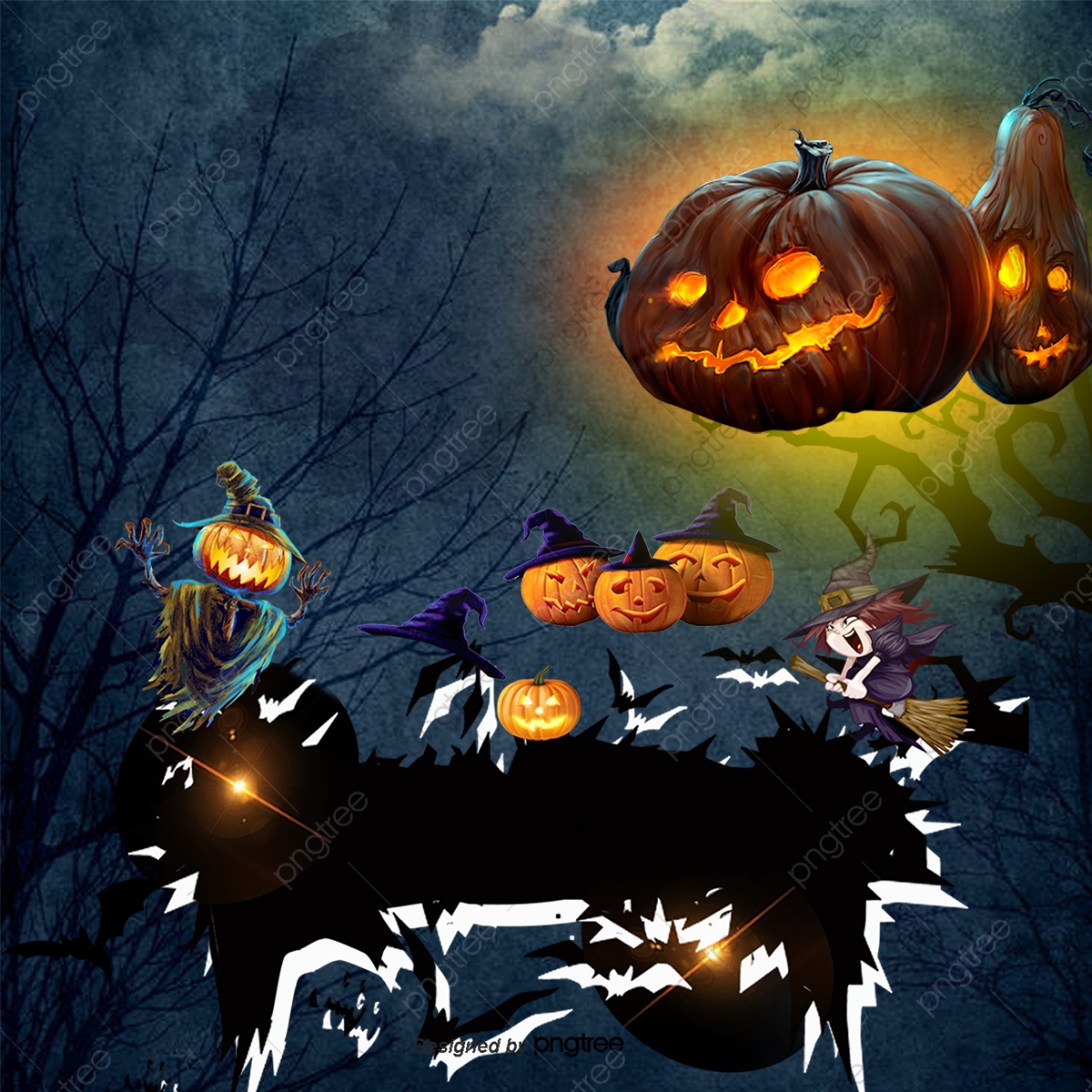 Halloween Poster PNG Image. Vector and PSD Files. Free Download on Pngtree