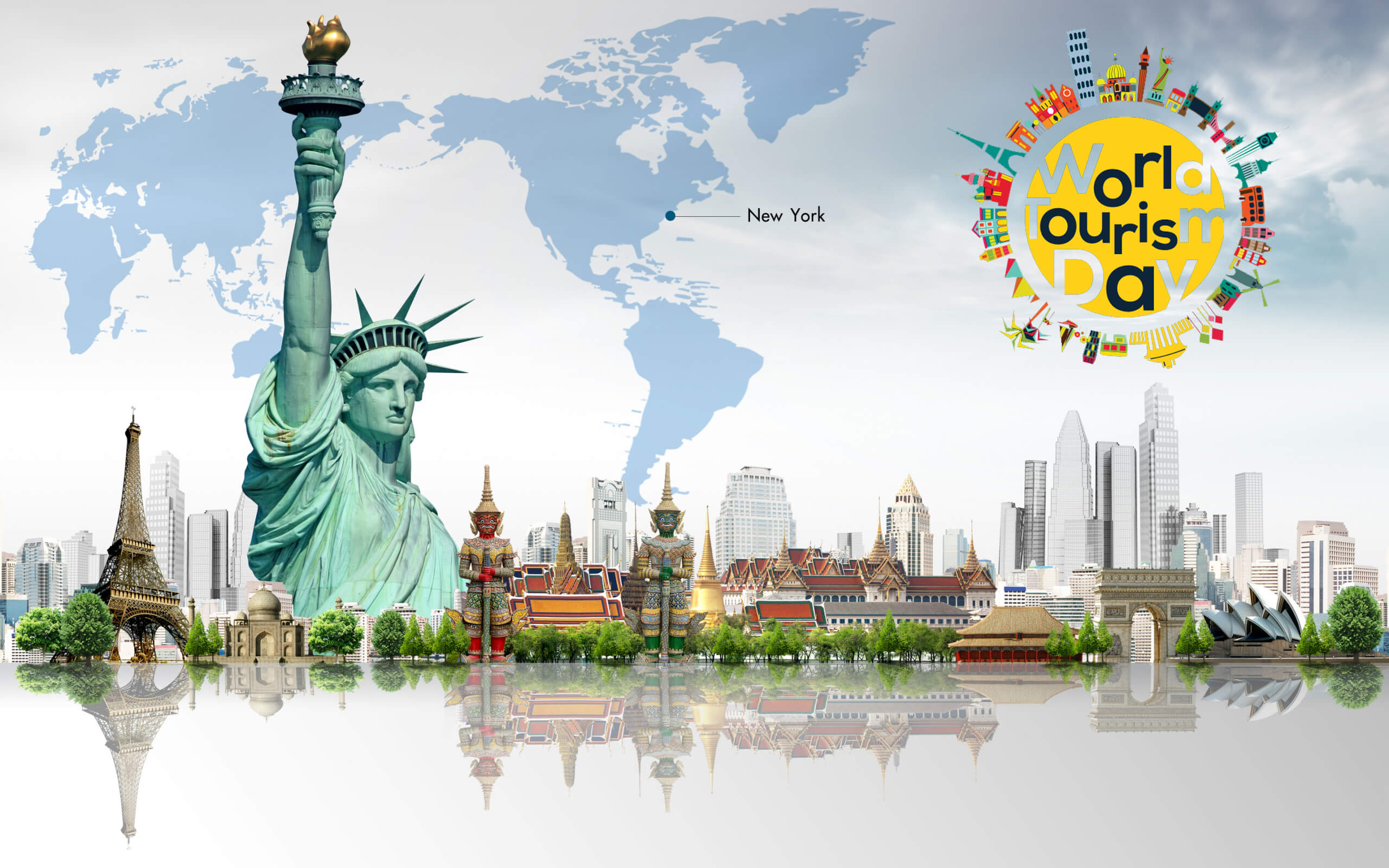 World Tourism Day Wallpaper