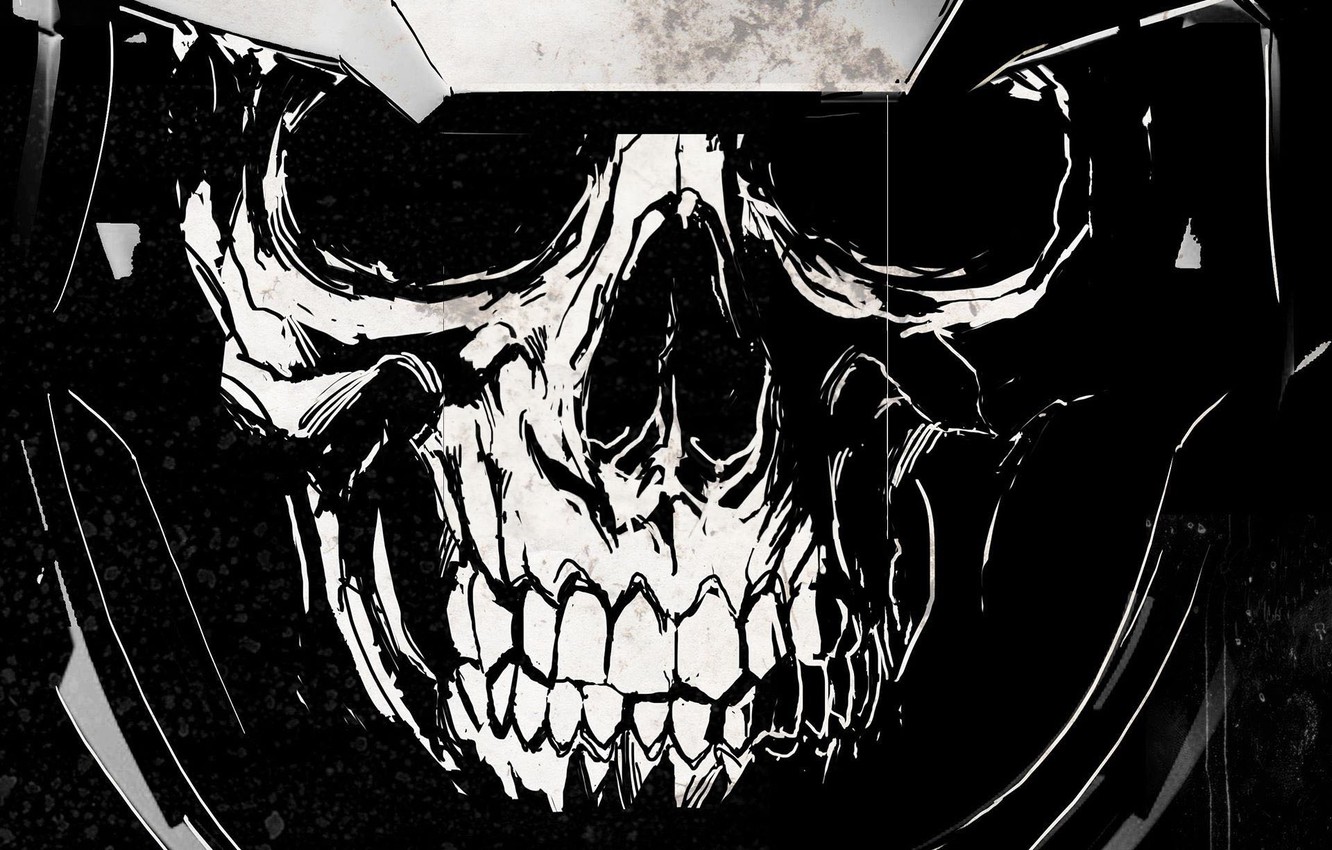 Wallpaper skull, teeth, symbol, helmet, COD, Activision, Infinity Ward, Call of Duty: Infinite Warfare image for desktop, section игры