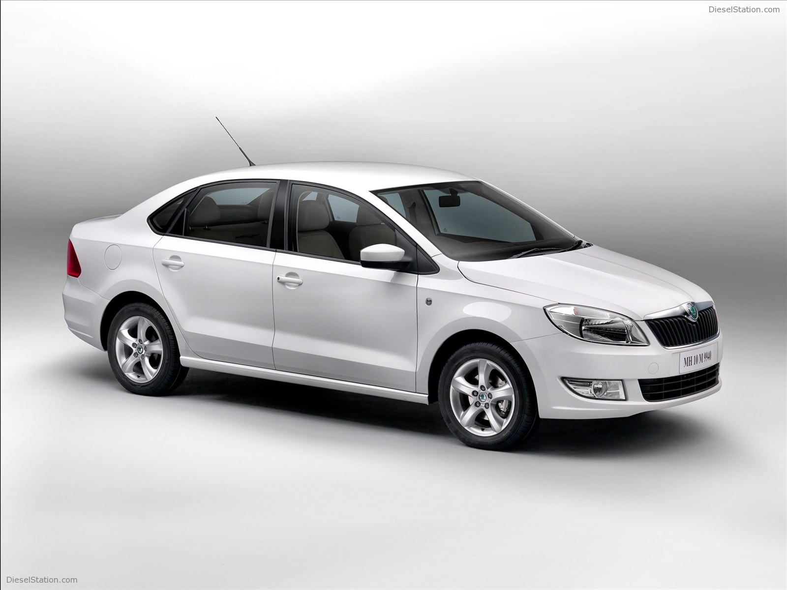 SKODA Rapid 2012 Exotic Car Wallpaper of 12, Diesel Station