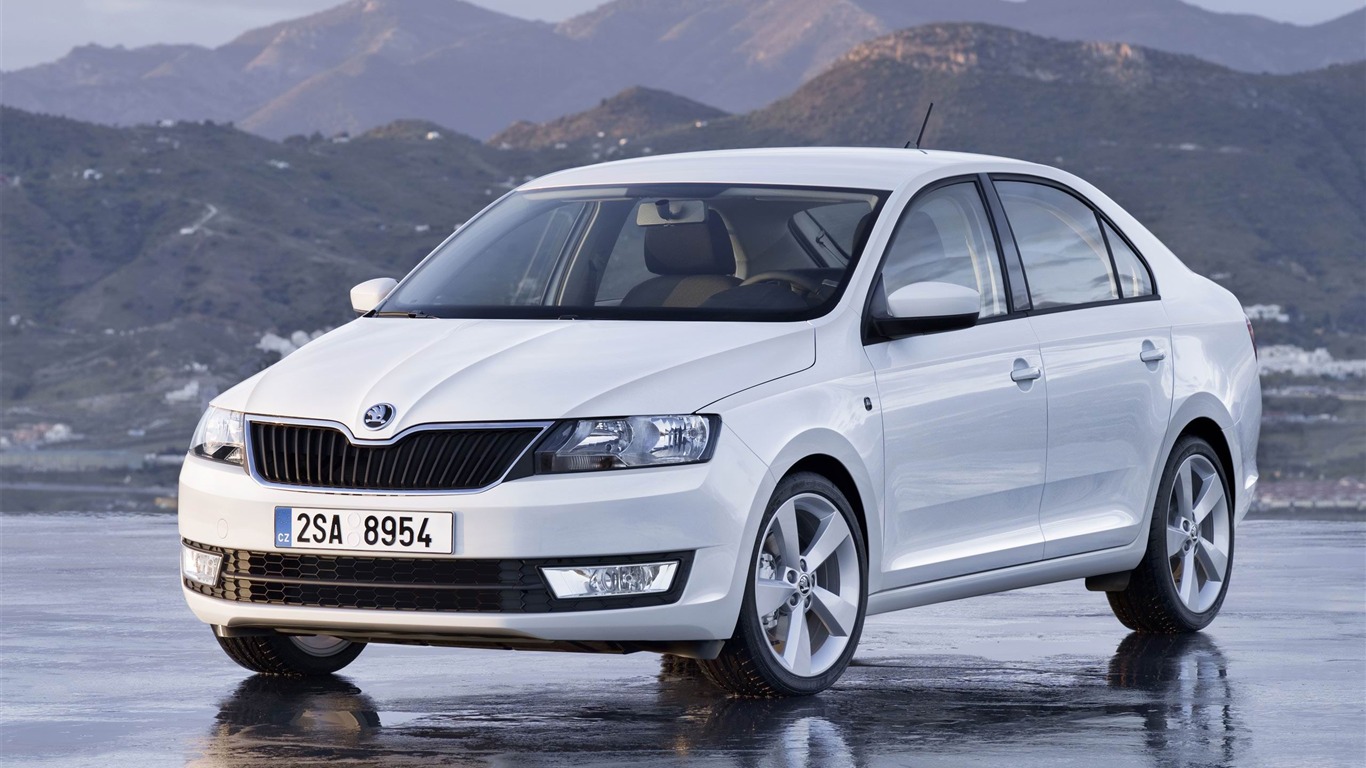 Skoda Rapid Auto HD Wallpaper Rapid 2009 Model