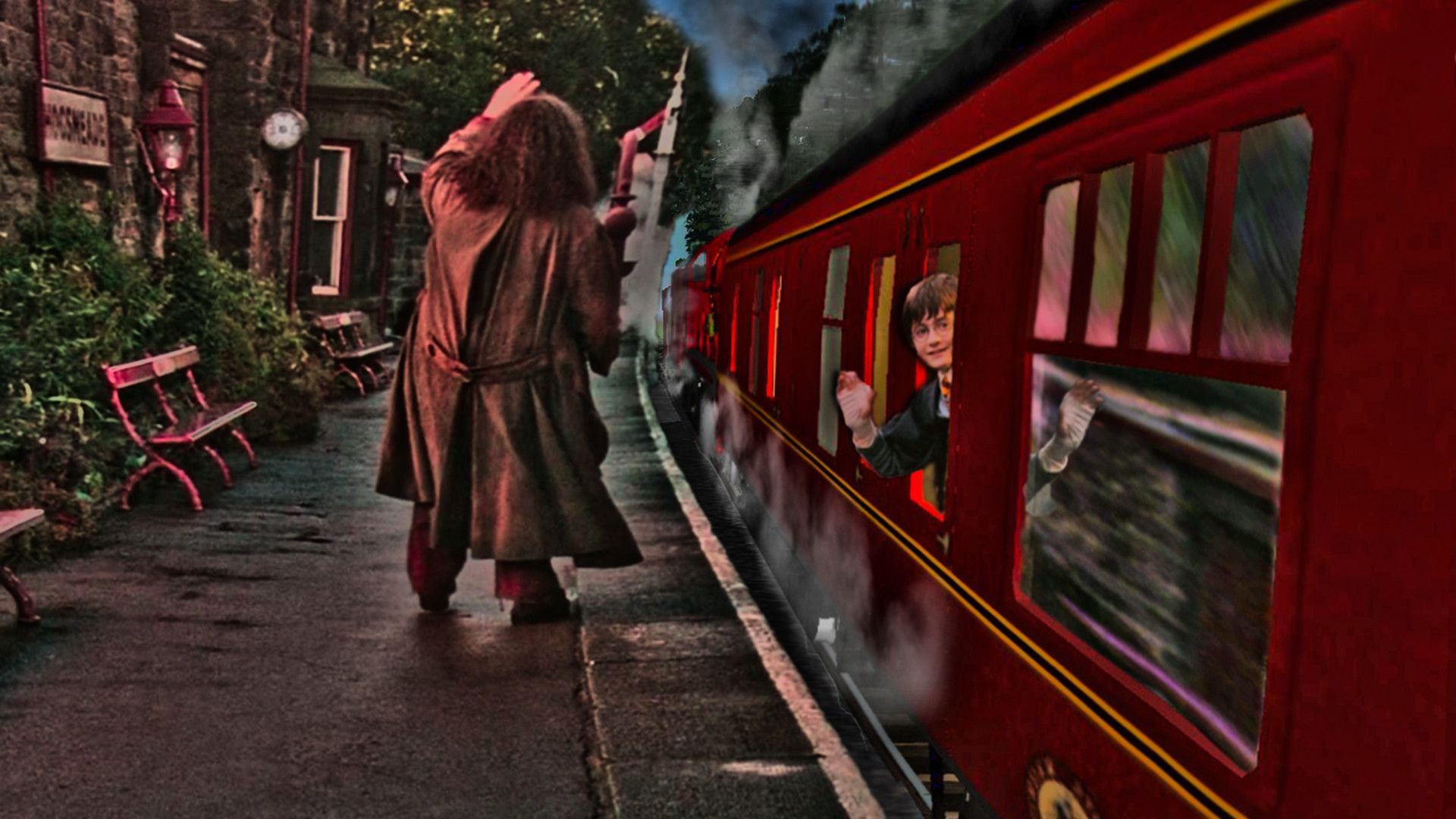 Hogwarts Express Phone Wallpaper