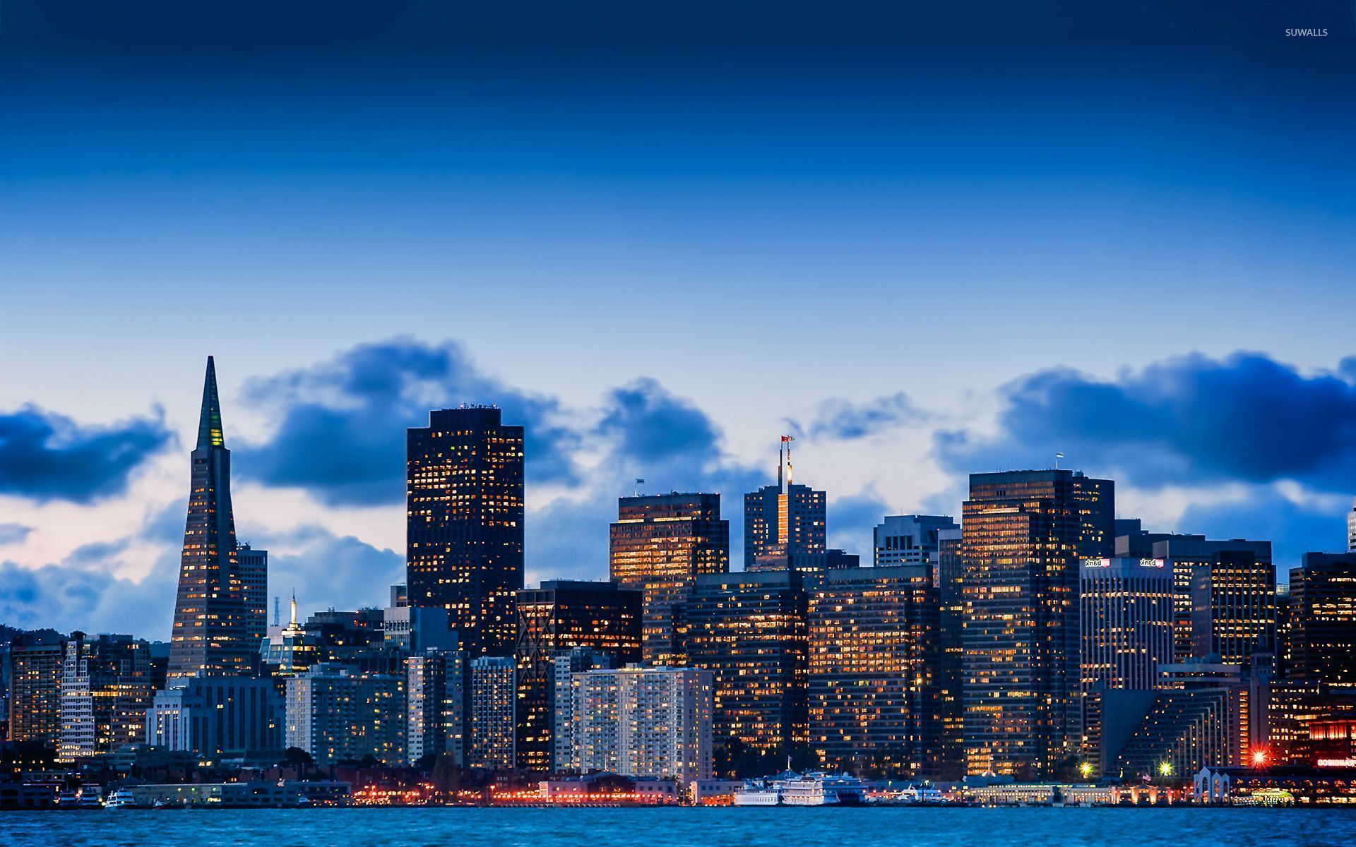 San Francisco Skyline Wallpaper Free San Francisco Skyline Background