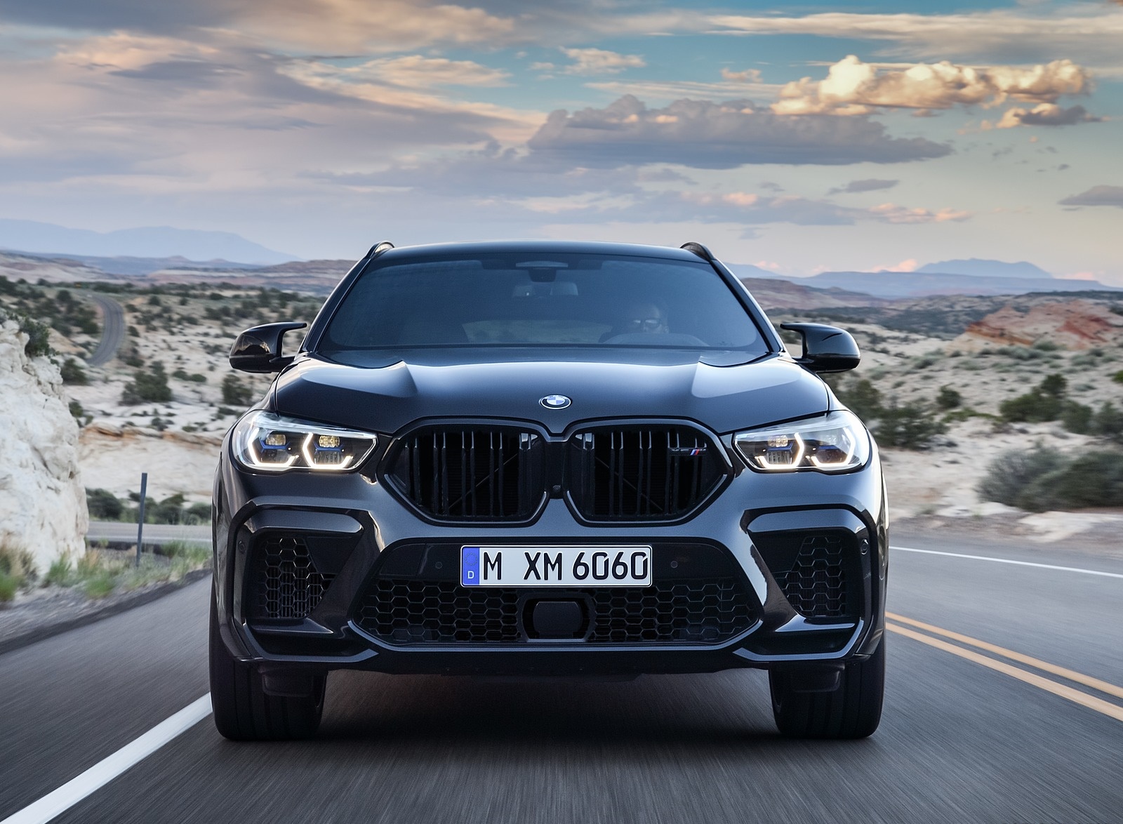 BMW X6 M Competition Front Wallpaper