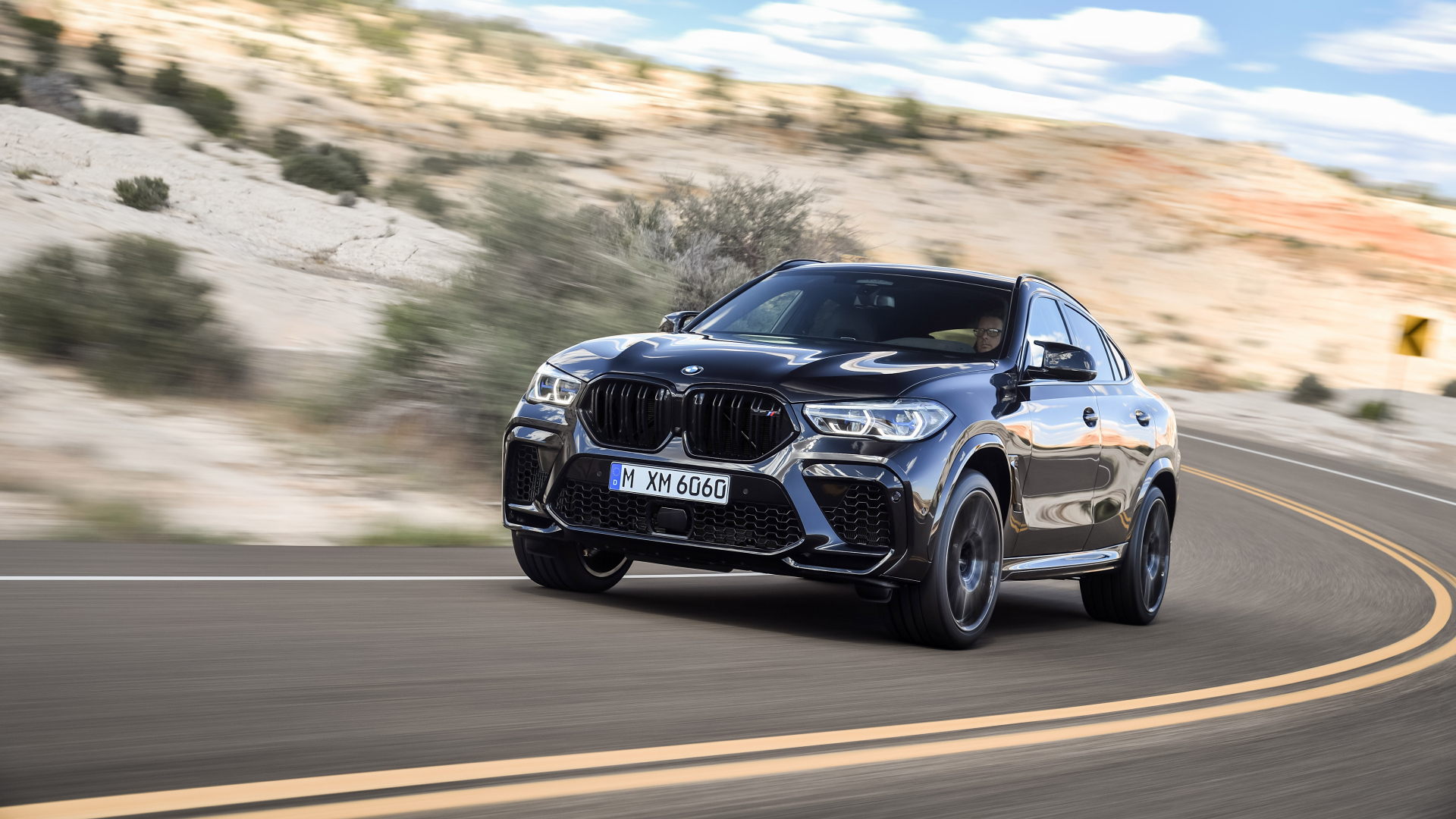 BMW X6 M Competition 2020: free desktop wallpaper and background image