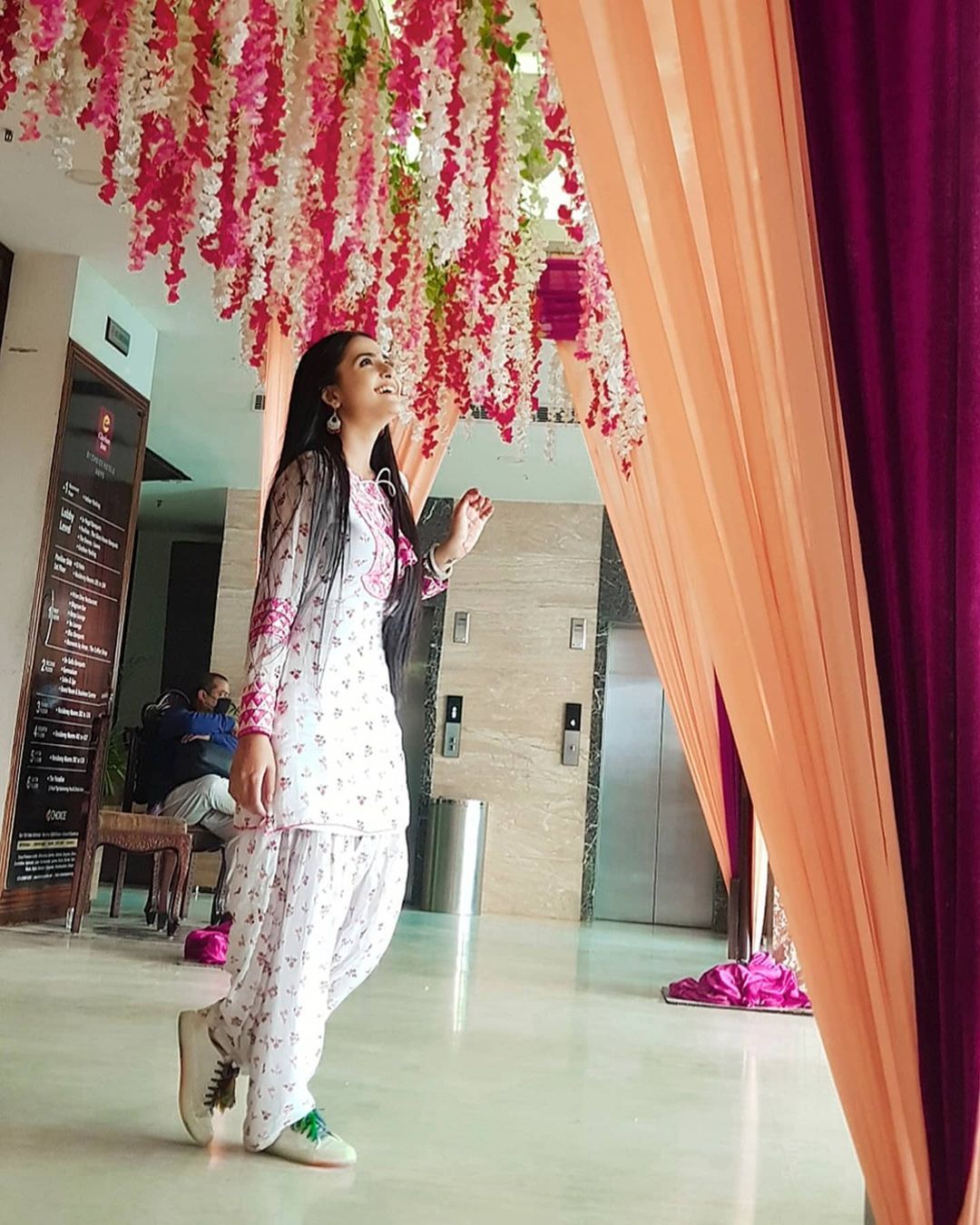 DEBATTAMA SAHA on Instagram: “Photo bombing the person behind me in a very graceful manner