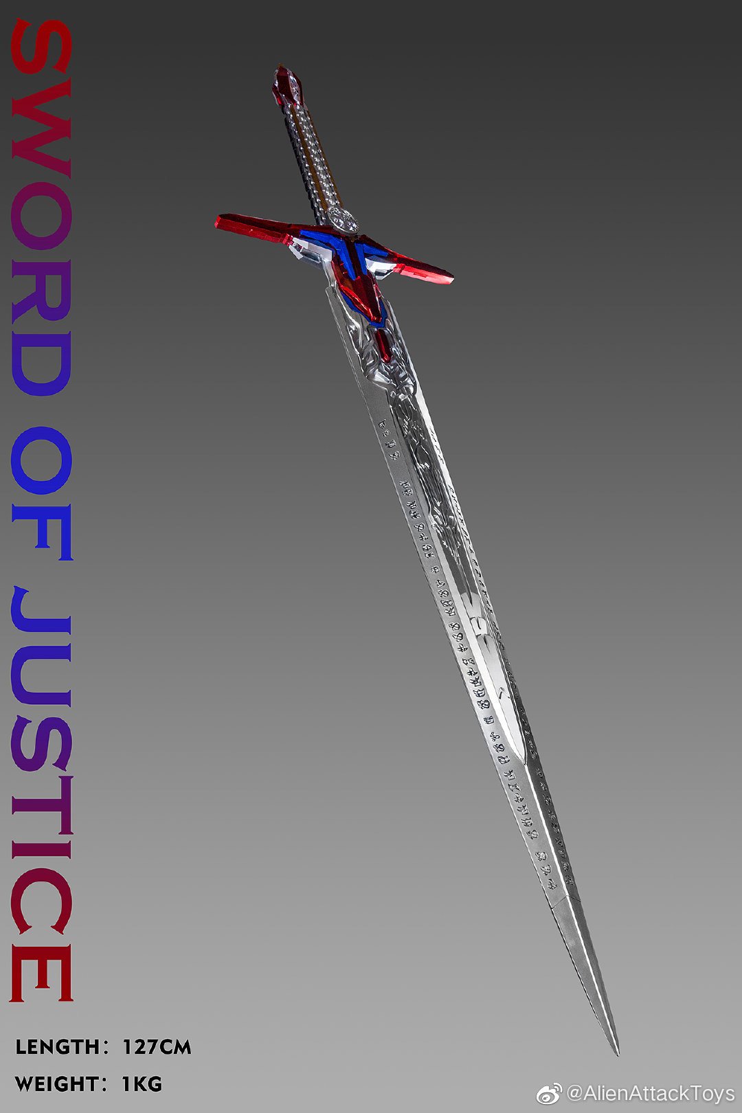 Alien Attack Toys APX 04 Sword Of Justice (AOE TLK Sword Of Judgement) Color Prototype