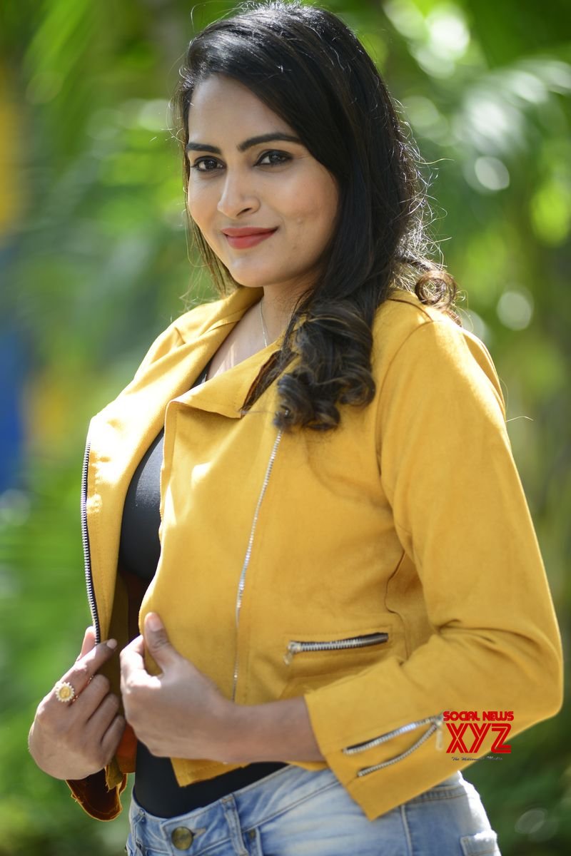 Actress Himaja Stills From Ja Movie First Look Launch News XYZ