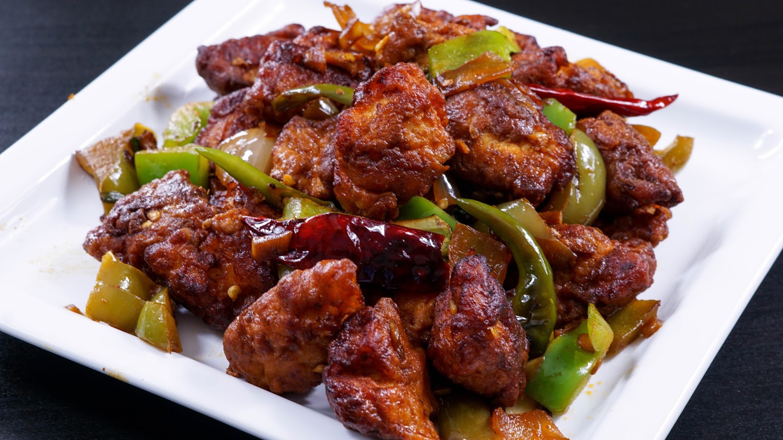 Chilli Chicken Recipe. Steffi's Recipes