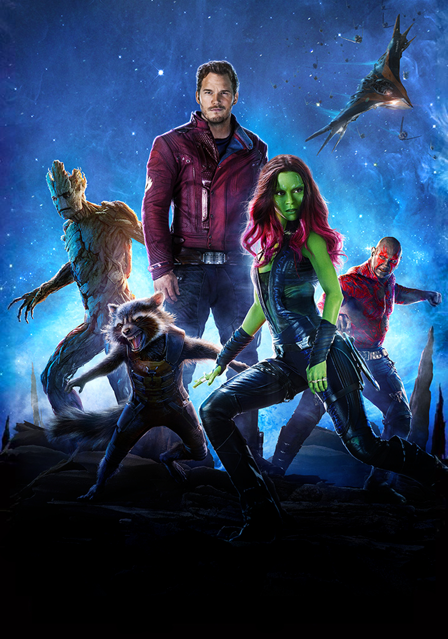 Main Cast From Marvel S Guardians Of The Galaxy Featuring Guardians Of The Galaxy