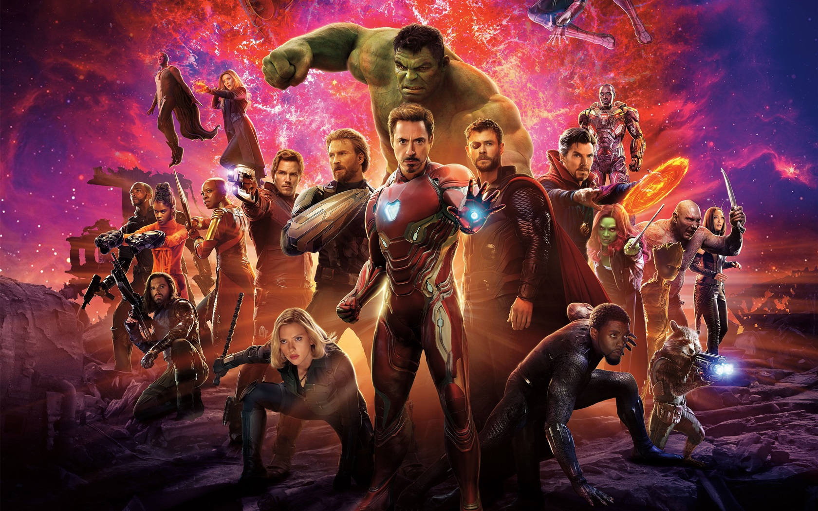 Wallpaper Avengers 3: Infinity War, Marvel movie 2018 3840x2160 UHD 4K Picture, Image