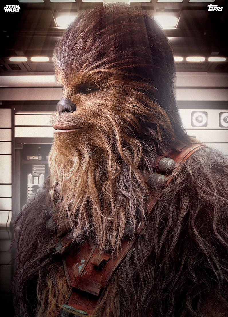Topps Solo A Star Wars Story Trading Cards Premiere Chewie. Star wars wallpaper, Star wars movies posters, Star wars chewbacca