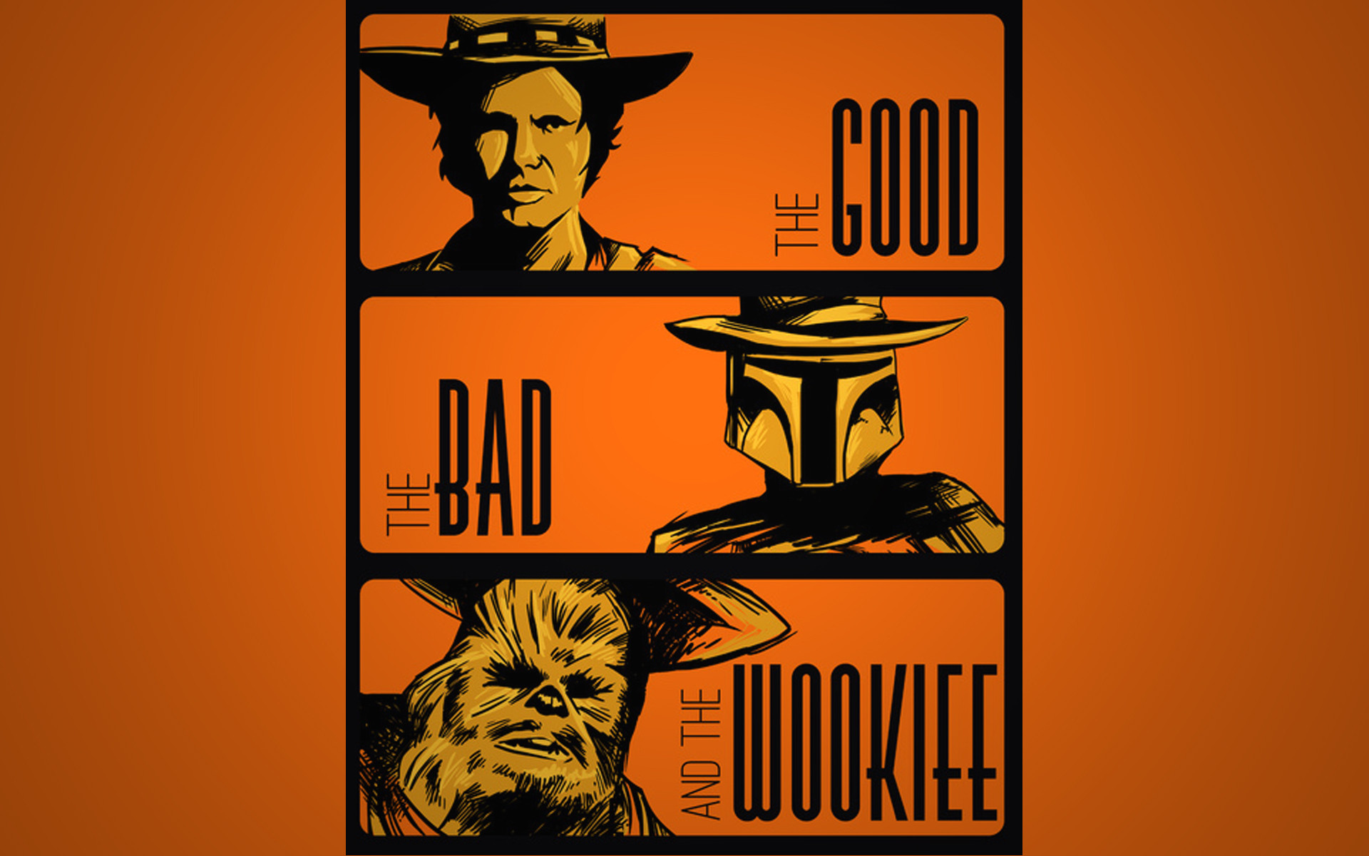The Good, the Bad and the Wookiee [1920x1200]