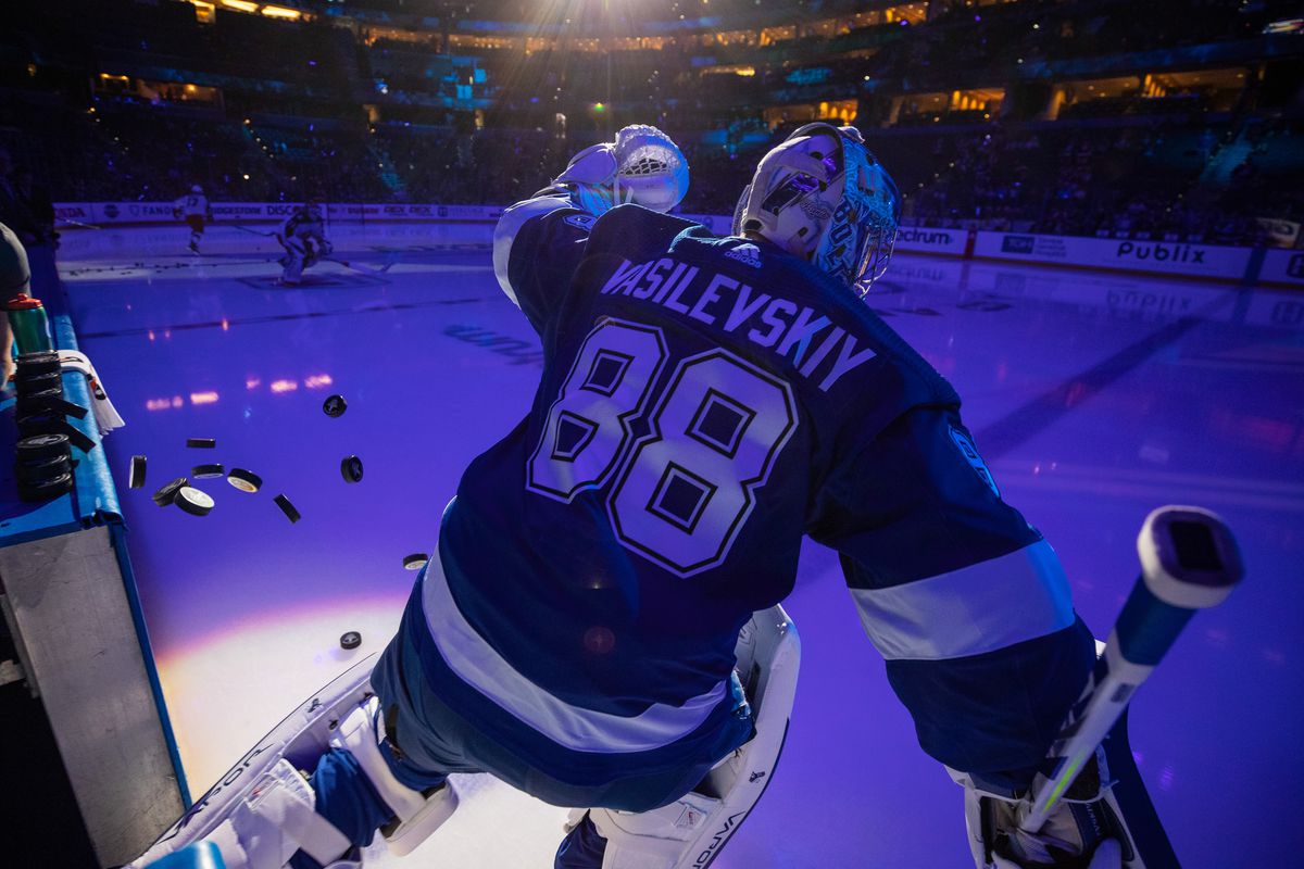 9,328 Andrei Vasilevskiy Ice Hockey Player Stock Photos, High-Res