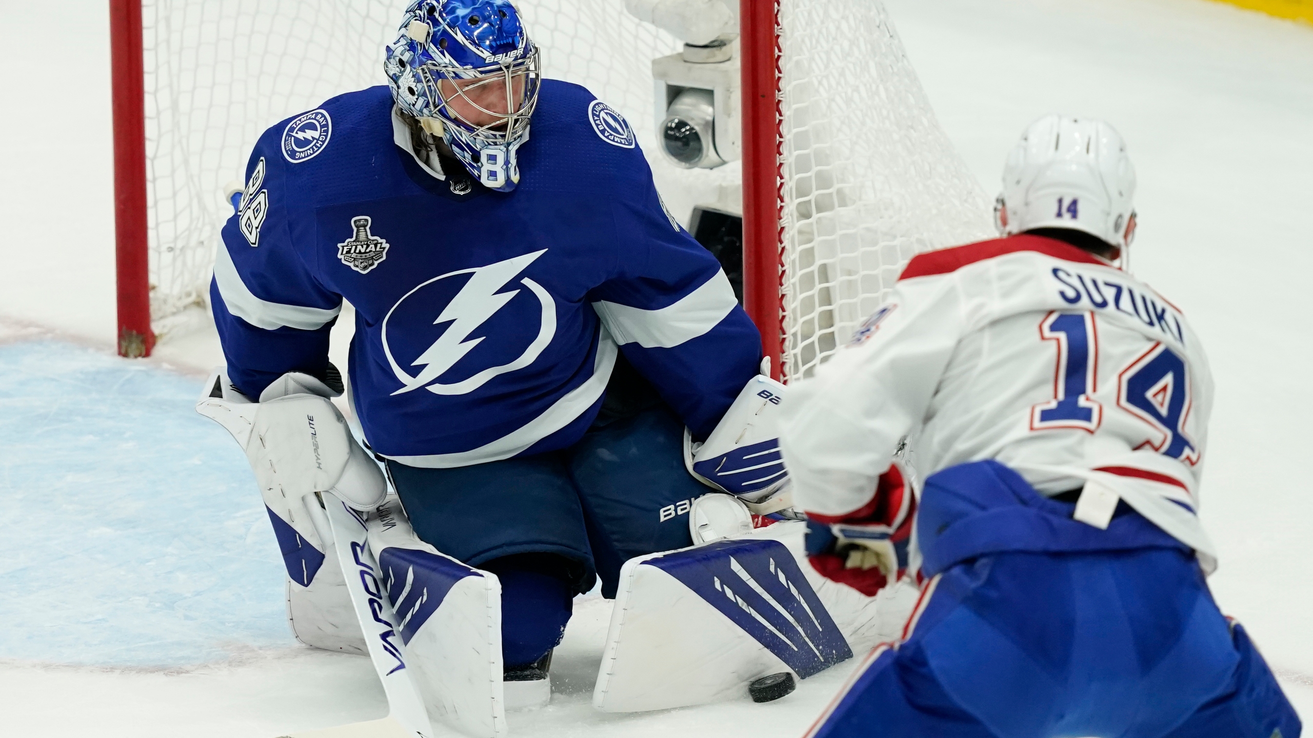Coleman, Vasilevskiy Give Lightning 2 0 Lead In Cup Final