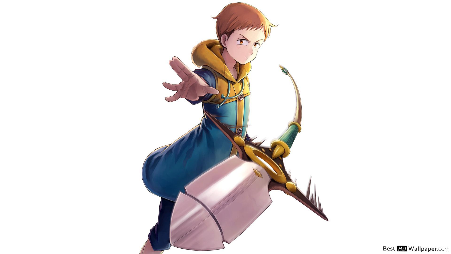 Wallpaper, Nanatsu no Taizai, anime, King Bradley, Fairy King Harlequin 1920x1080