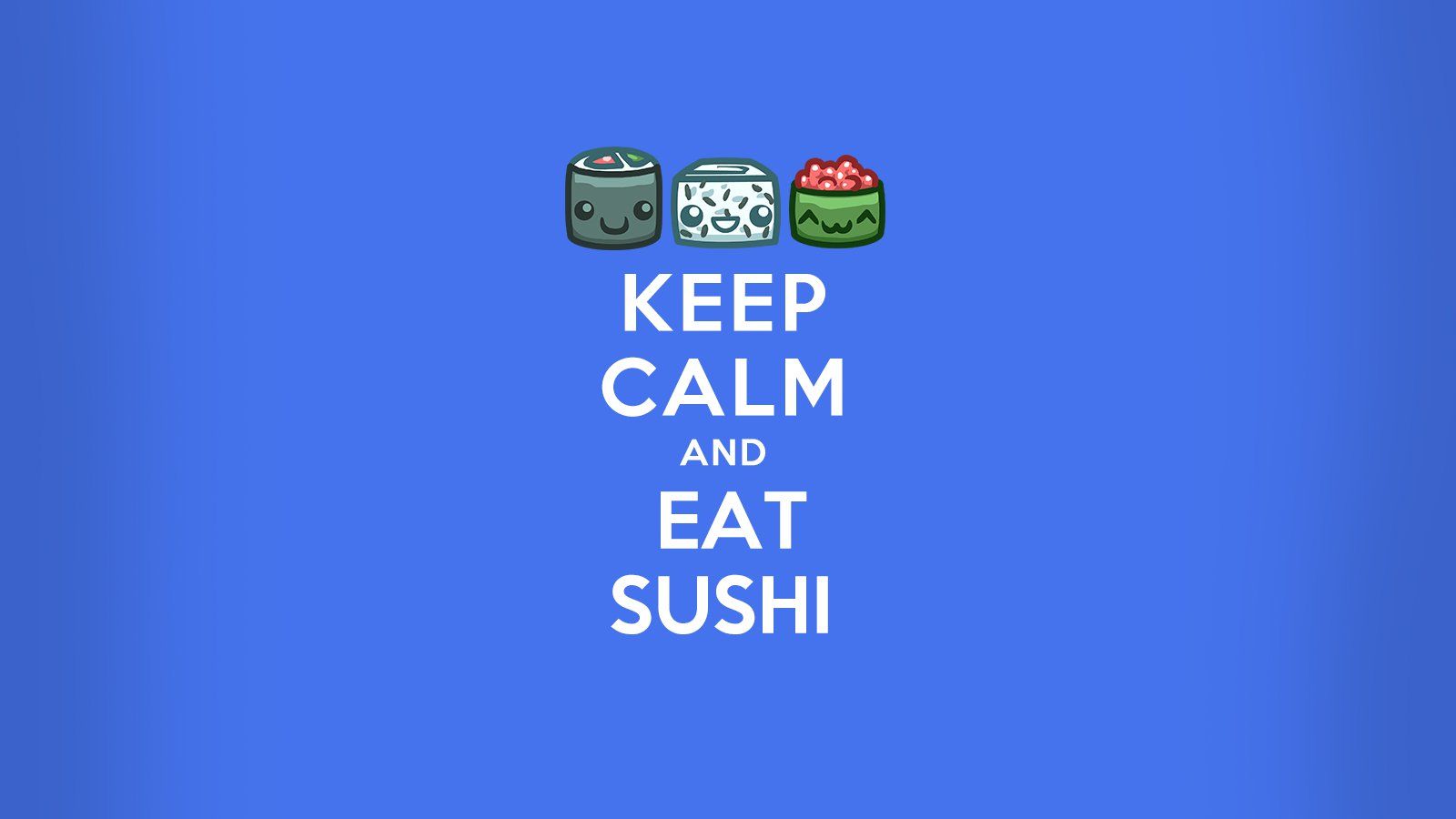 Sushi Cat Wallpaper