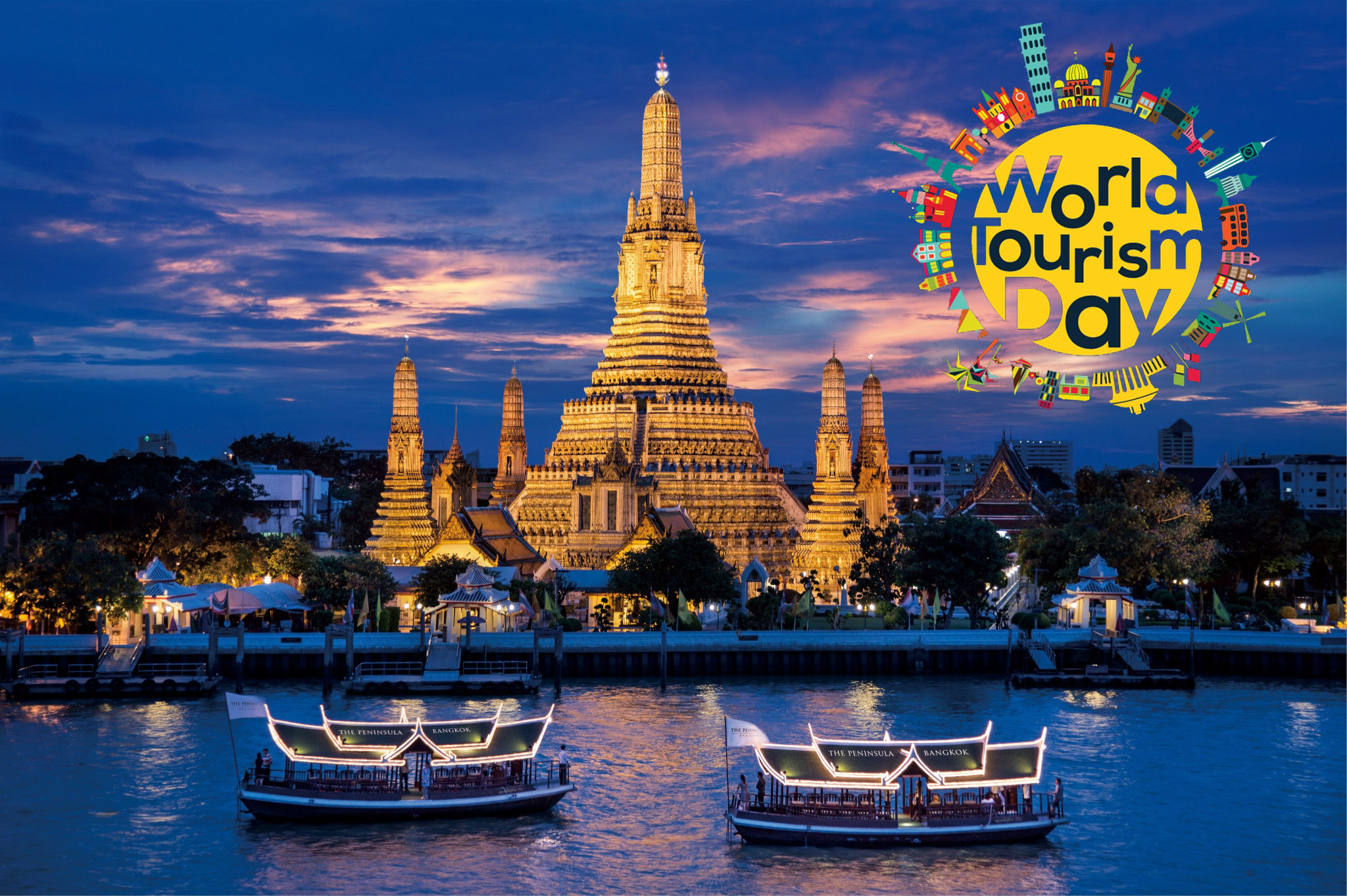 World Tourism Day Thailand HD Desktop Wallpaper