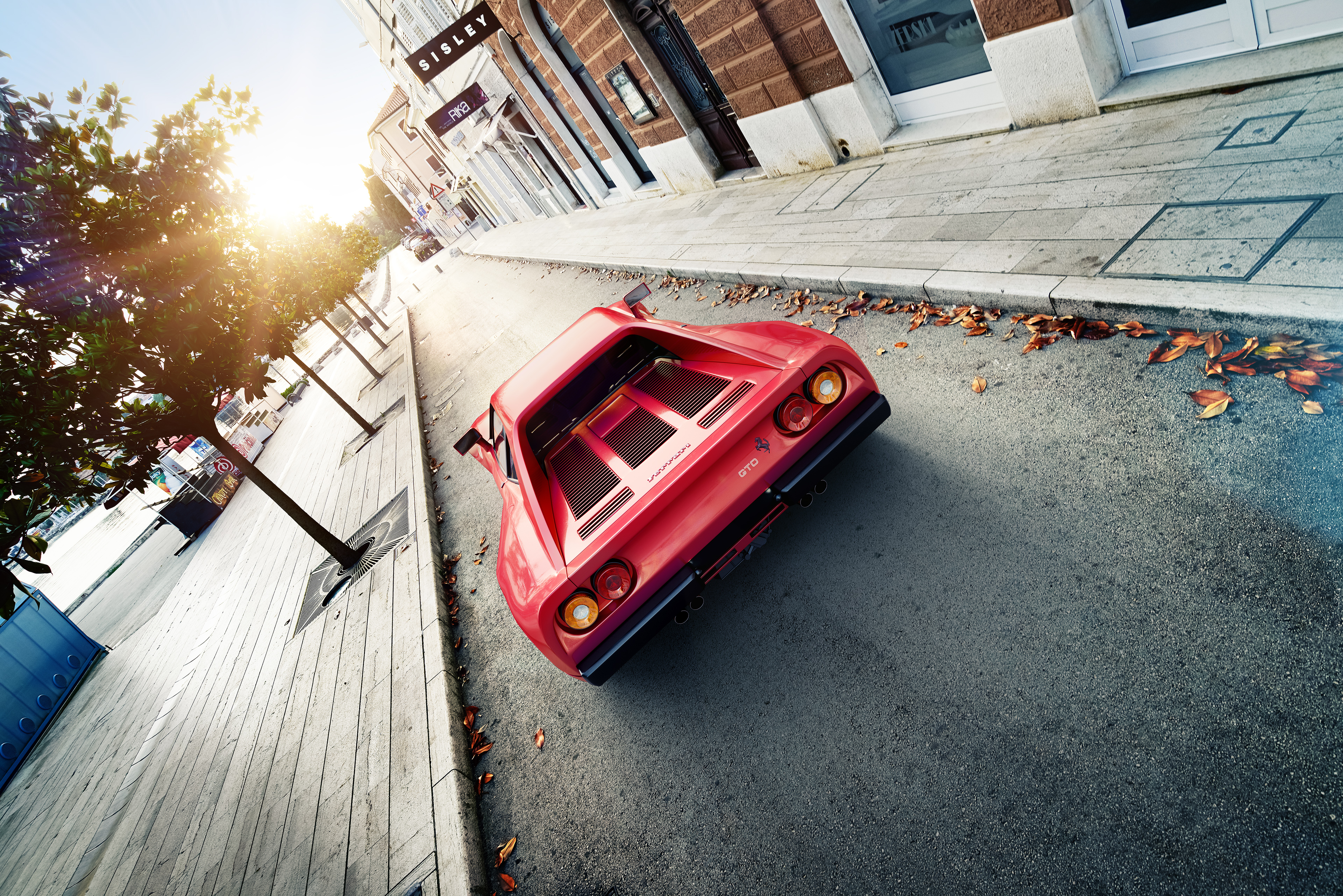 Wallpaper 4k Ferrari 288 GTO Wallpaper