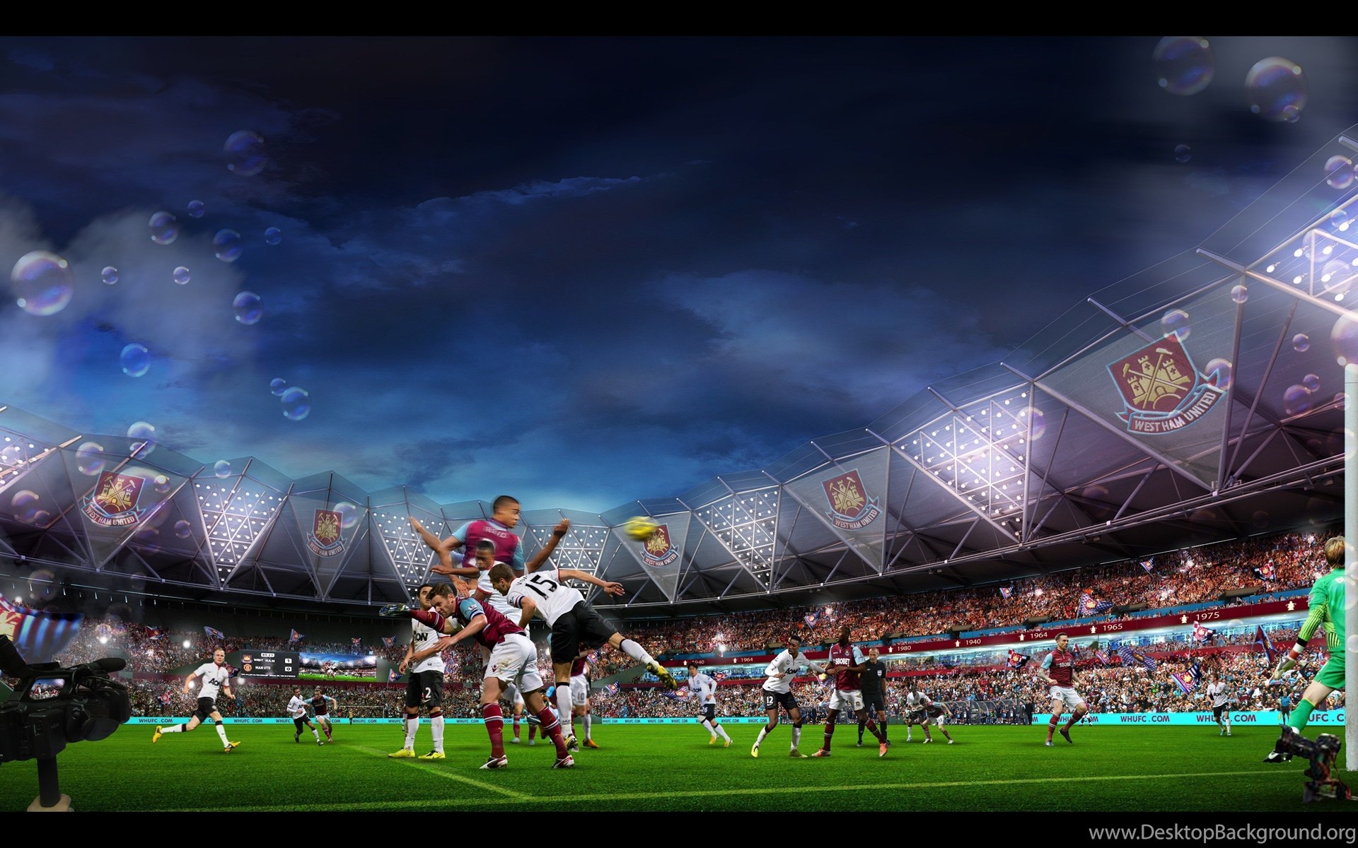 WEST HAM UNITED Soccer Premier Wallpaper Desktop Background
