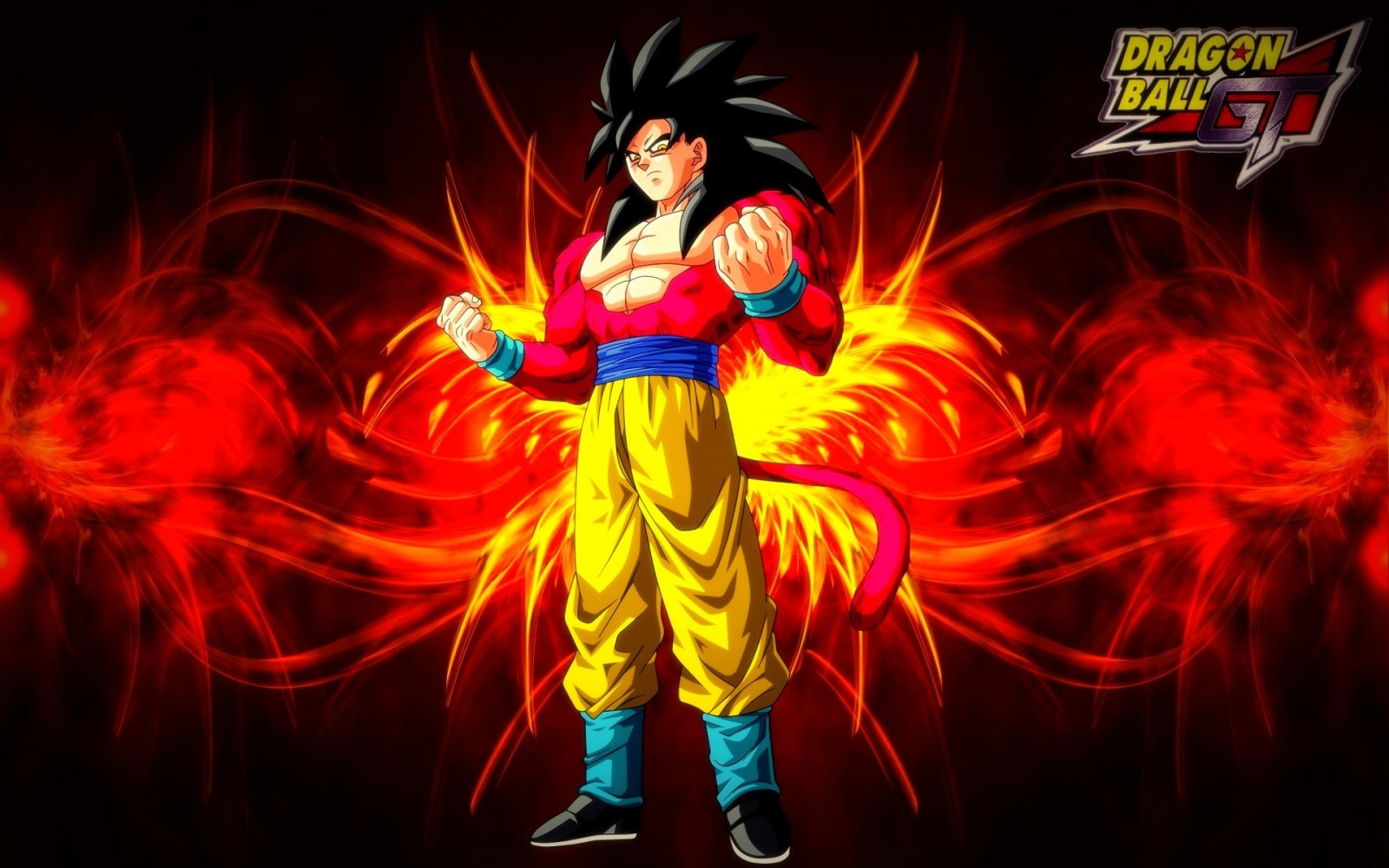 Dragon Ball, Dragon Ball GT, Son Goku, Super Saiyan 4, screenshot, computer wallpaper, fictional character. Mocah HD Wallpaper