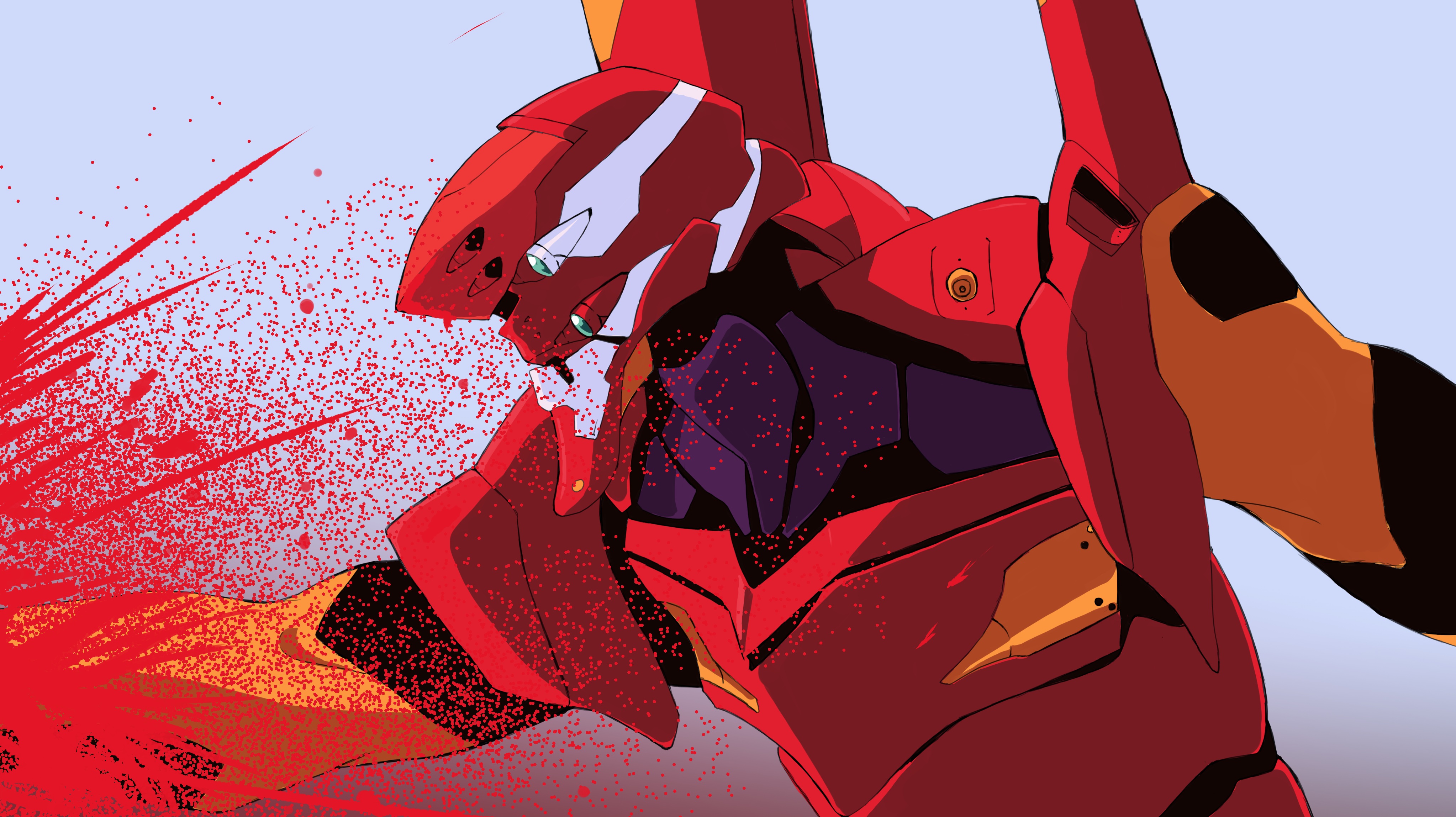 Anime Neon Genesis Evangelion 4k Ultra HD Wallpaper by ことり。