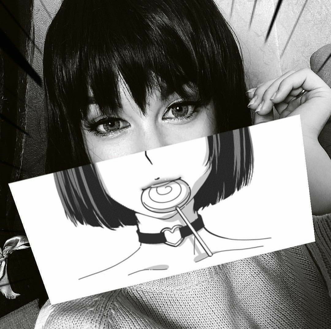 image Of Anime Goth Girl Aesthetic