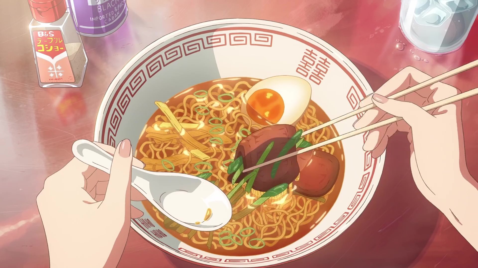 Anime Food Compilation Live Wallpaper