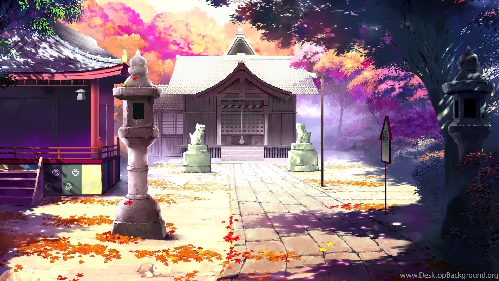 Pretty Anime Scenery Wallpaper Desktop Background