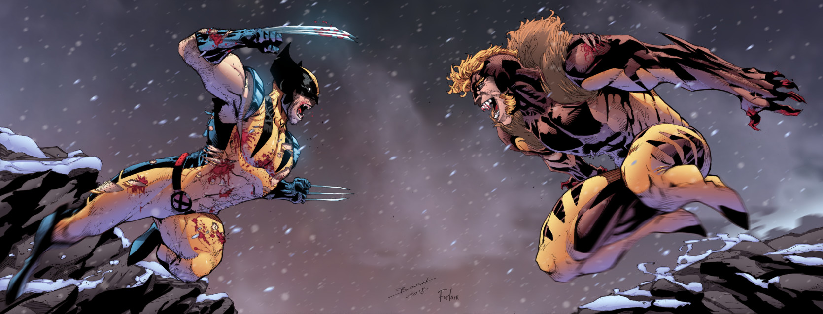 Wolverine VS Sabretooth, Bruno Furlani