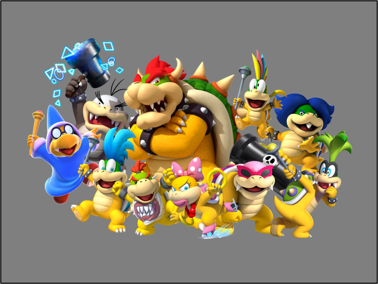 Pictures of the koopalings