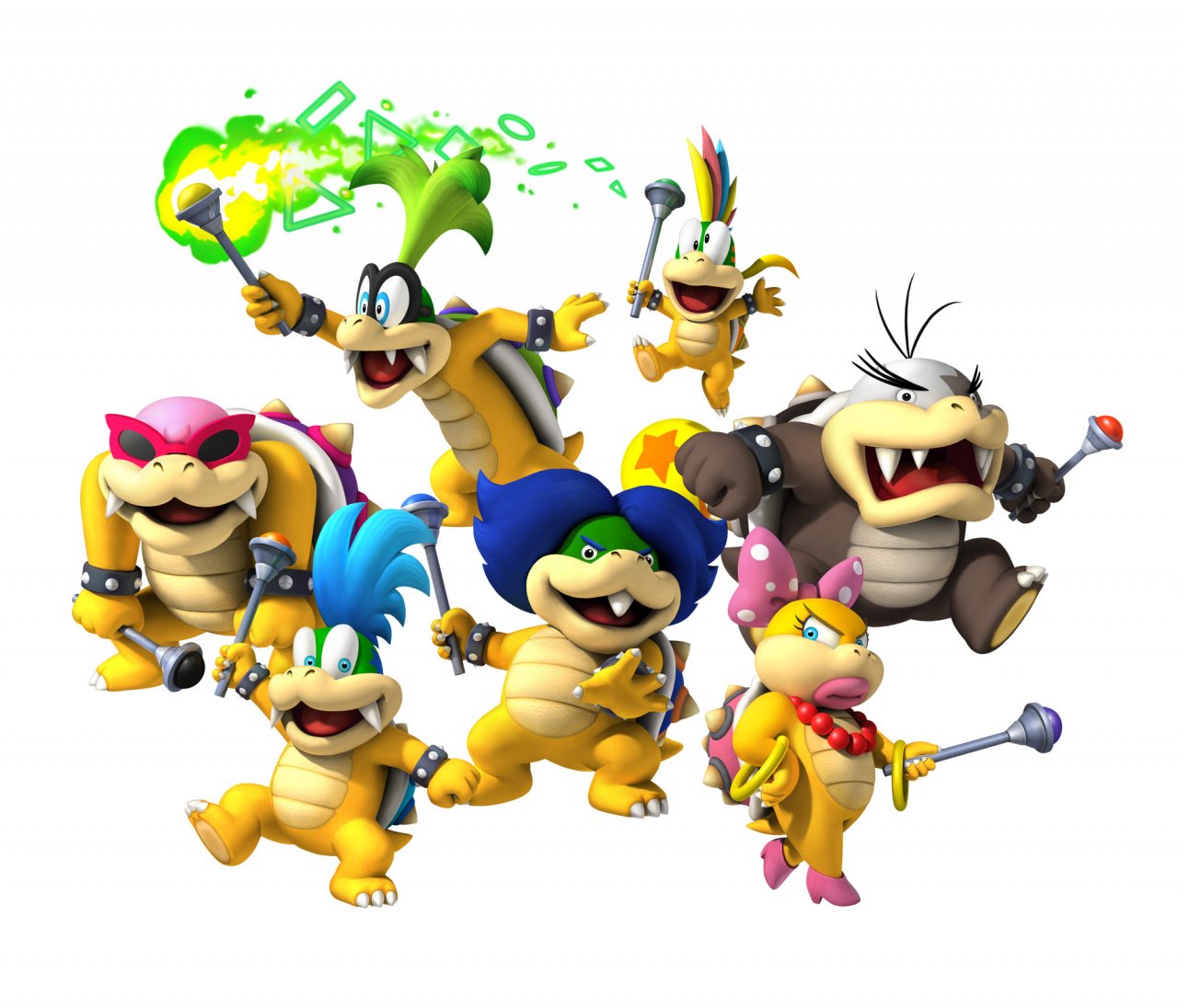 Random: Here's Where All the Koopalings Got Their Names